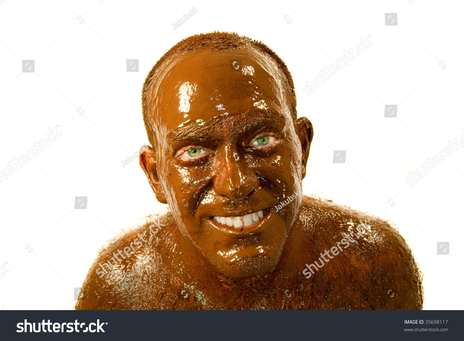 Chocolate Man Stock Photo 35698117 Shutterstock