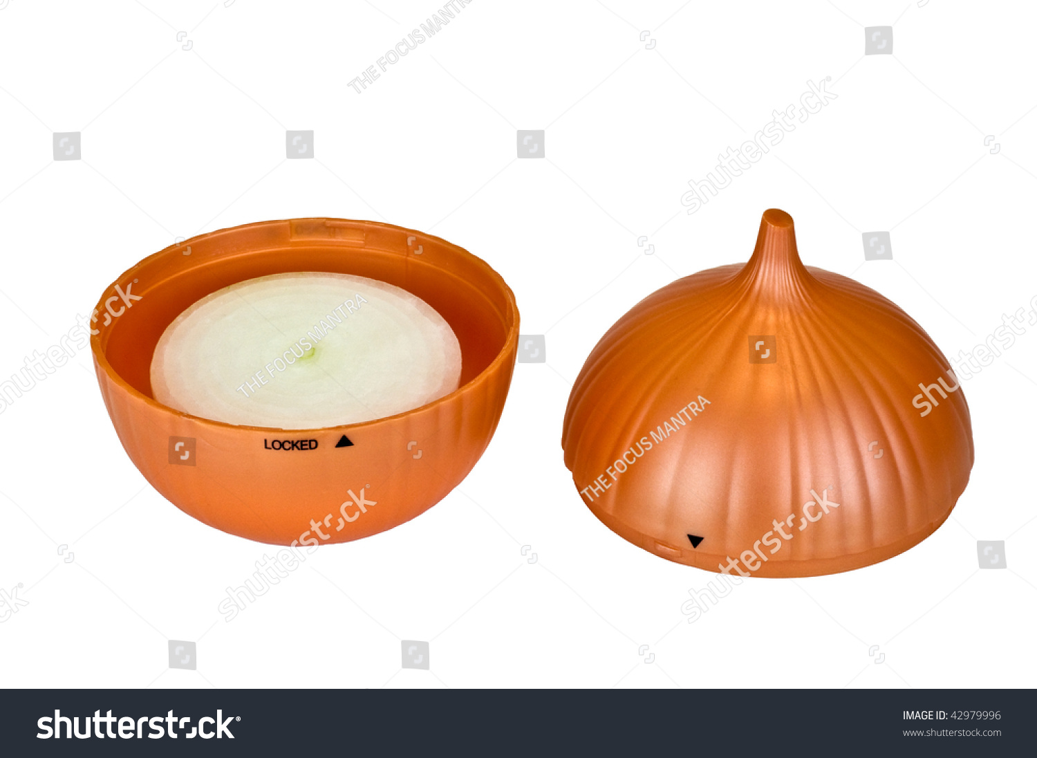 Chopped Onion Storage Container Stock Photo 42979996 Shutterstock