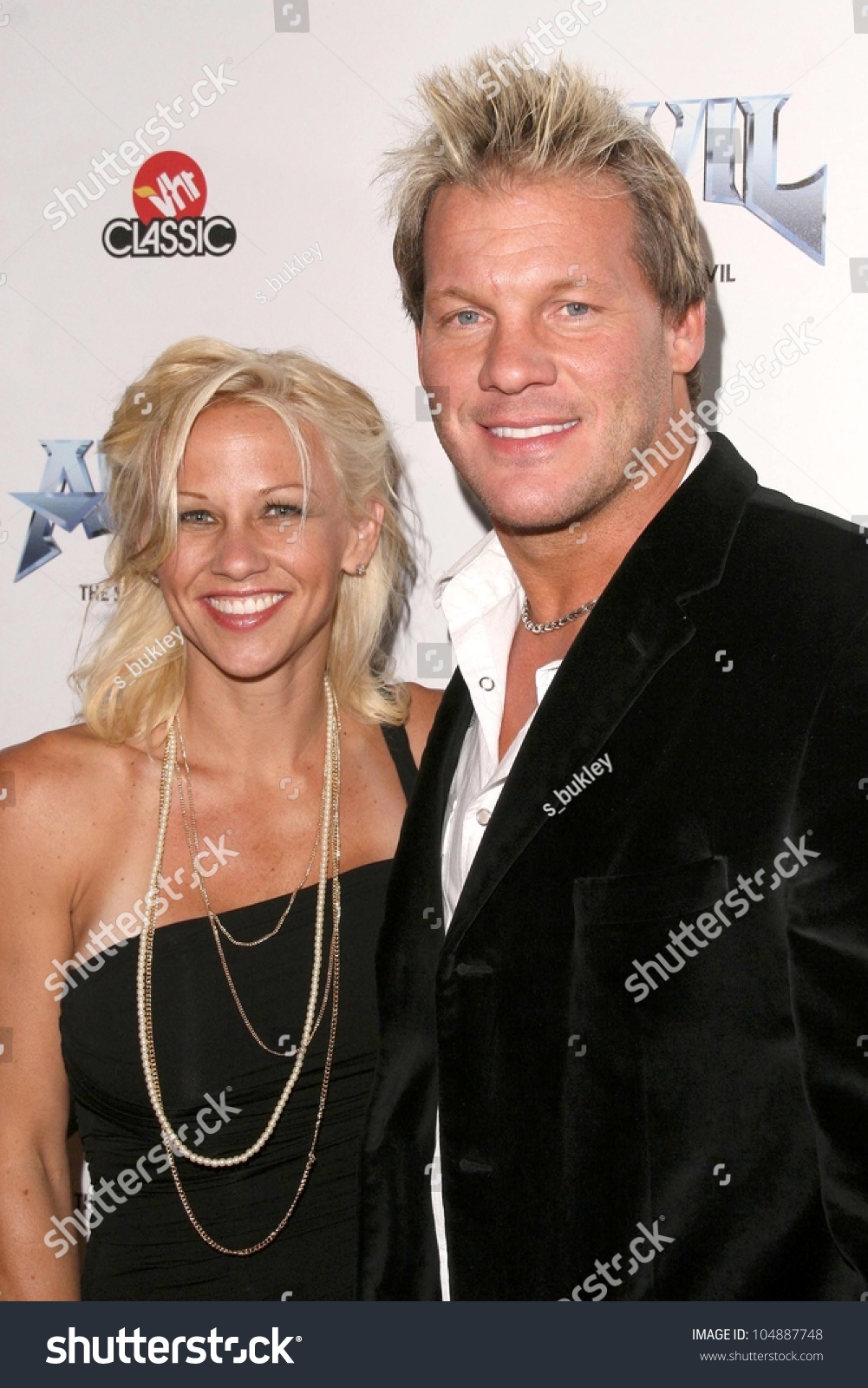 Chris Jericho Wife Jessica Los Angeles Stock Photo 104887748 - Shutterstock