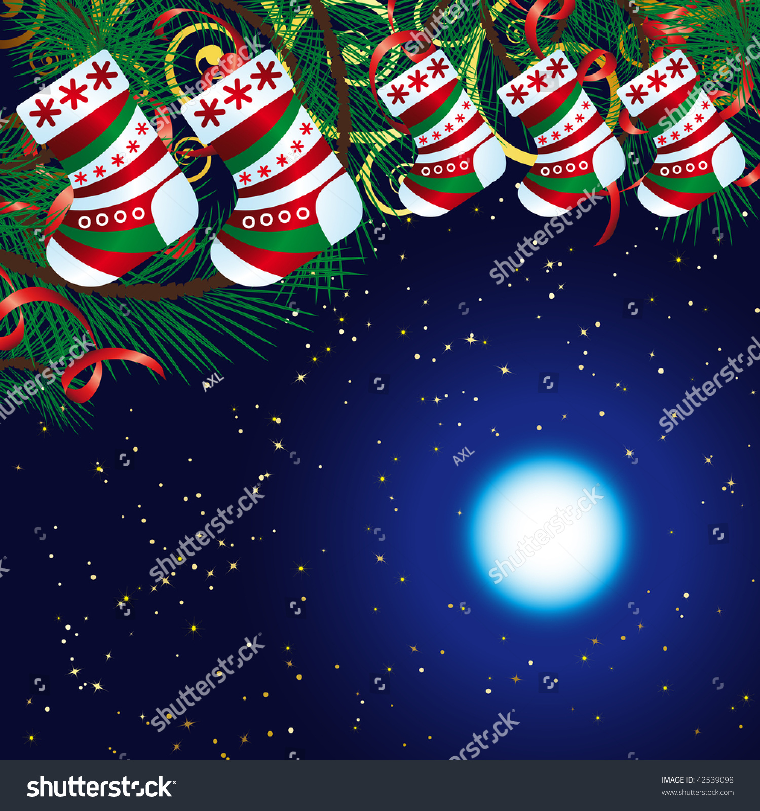 Christmas Background Stock Photo 42539098 : Shutterstock