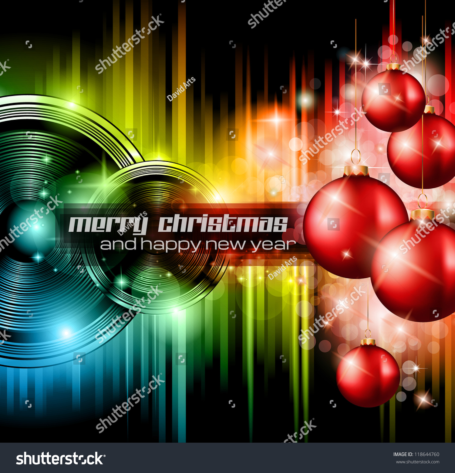 Christmas Club Party Background Ideal Holiday Stock Illustration 118644760 - Shutterstock