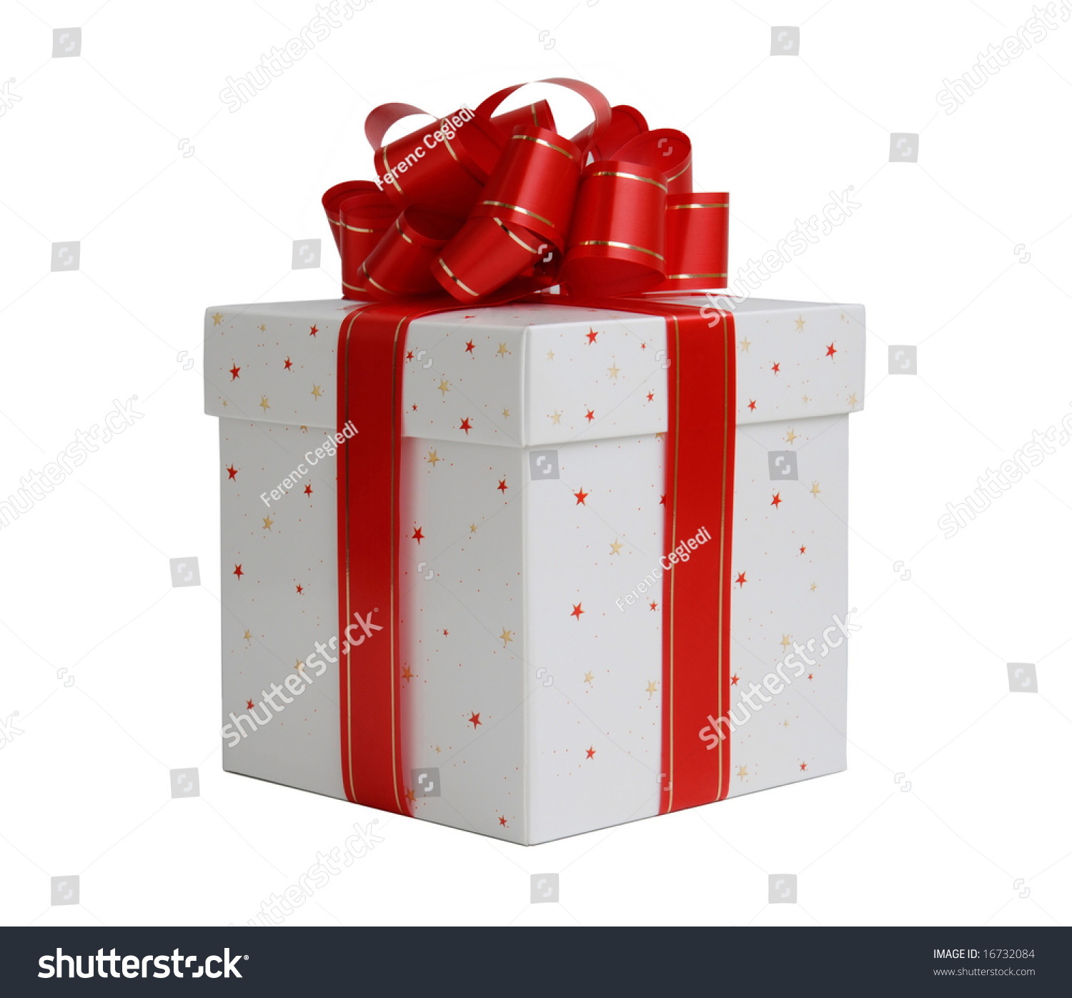 Christmas Gift Box Stock Photo 16732084 : Shutterstock