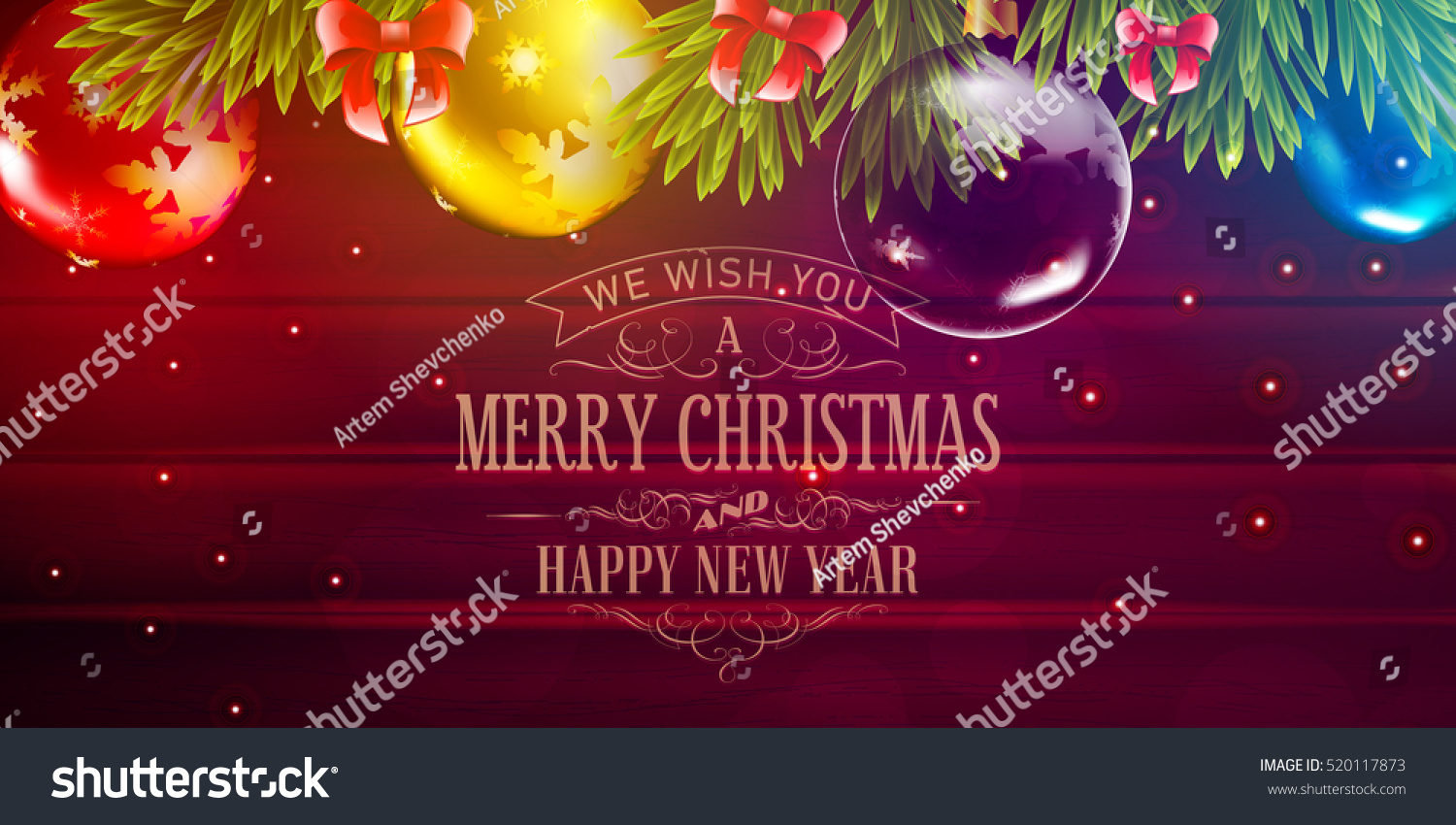 Christmas Vector Background For Winter Holidays Celebration Illustration Flyer And Postcard