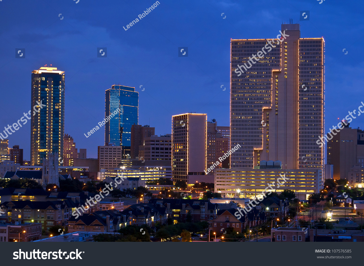 cityscape-of-fort-worth-texas-at-night-stock-photo-107576585-shutterstock