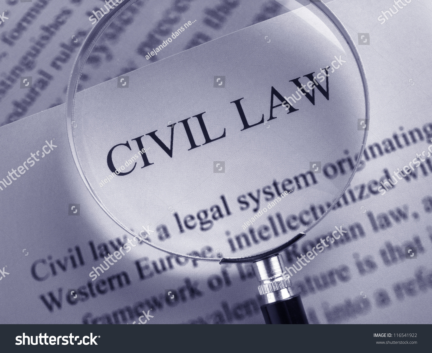 Civil Law Definition Stock Photo 116541922 Shutterstock