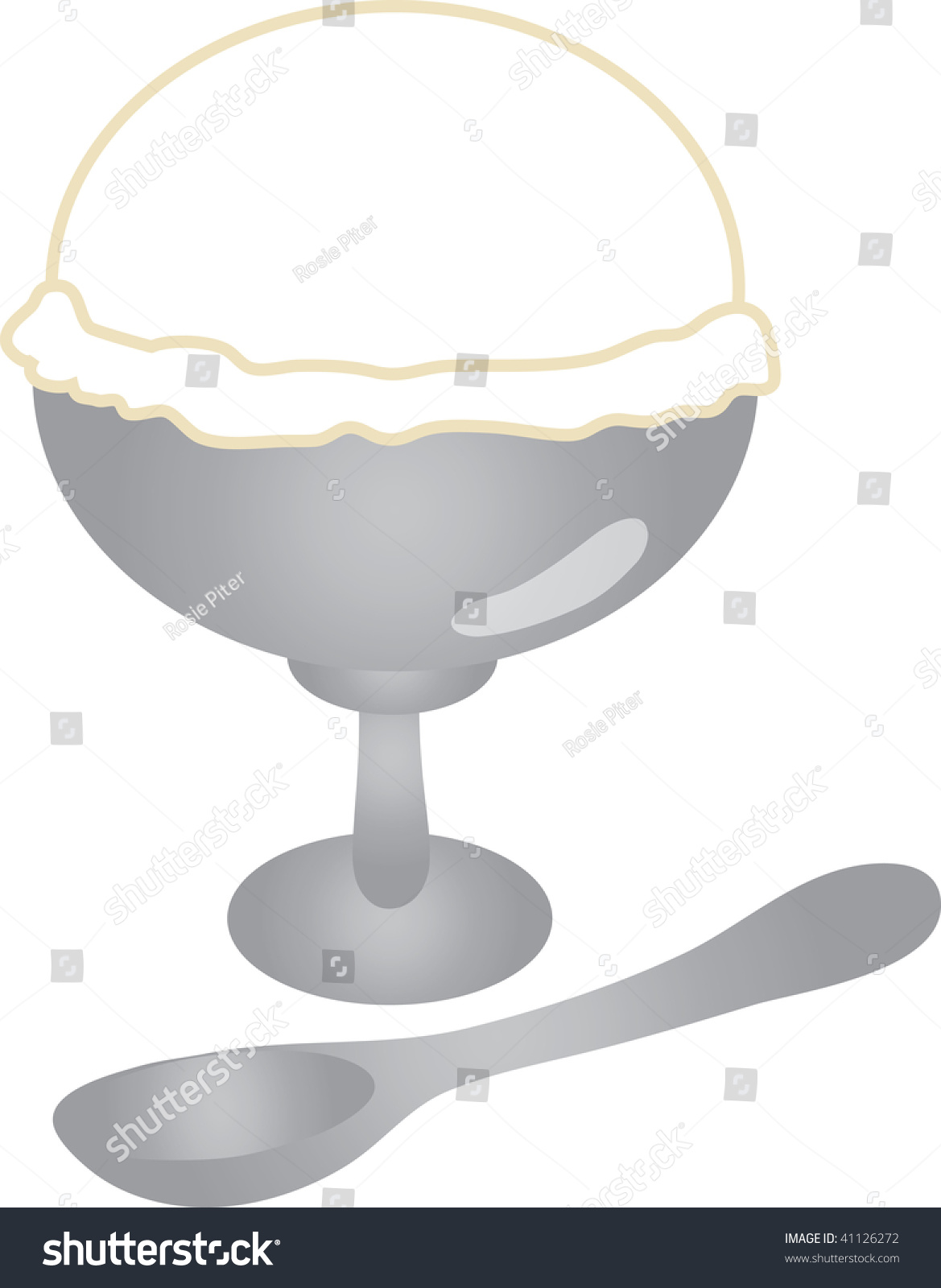 ice cream dish clip art - photo #19