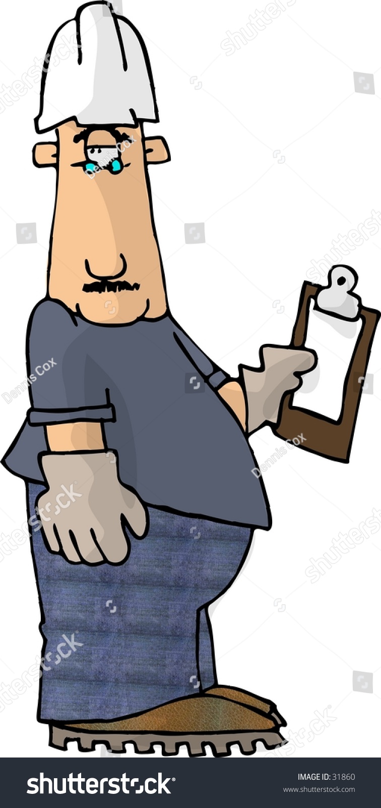 clipart of man holding clipboard - photo #38