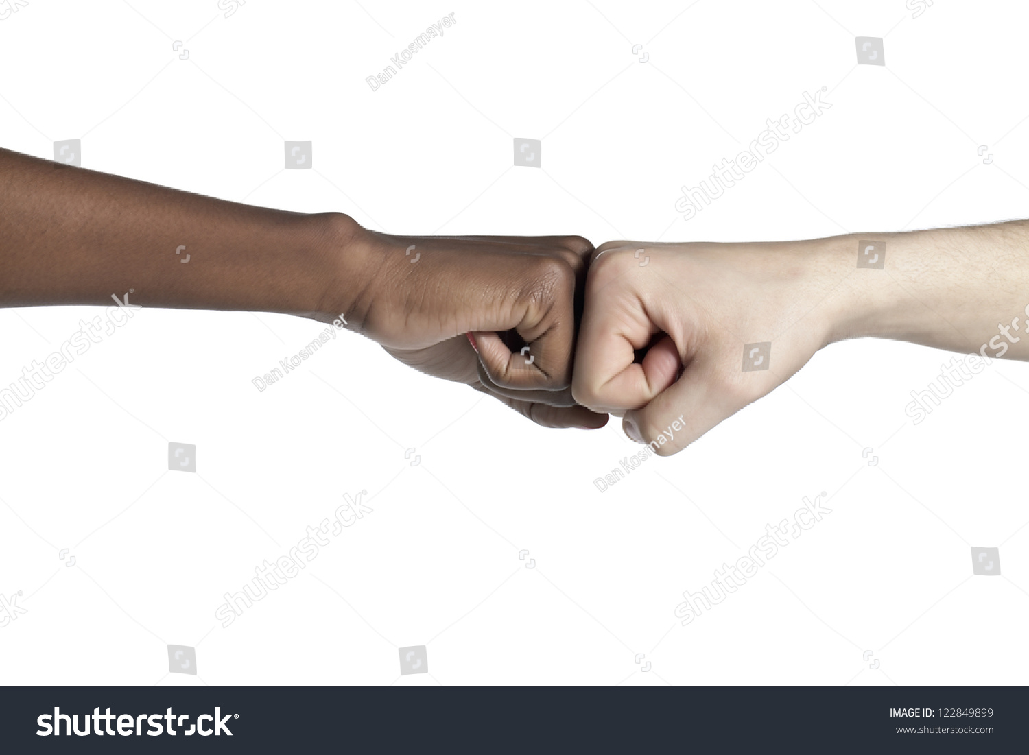 CloseUp Image Of A Human Hand With Bumping Fist Stock Photo 12