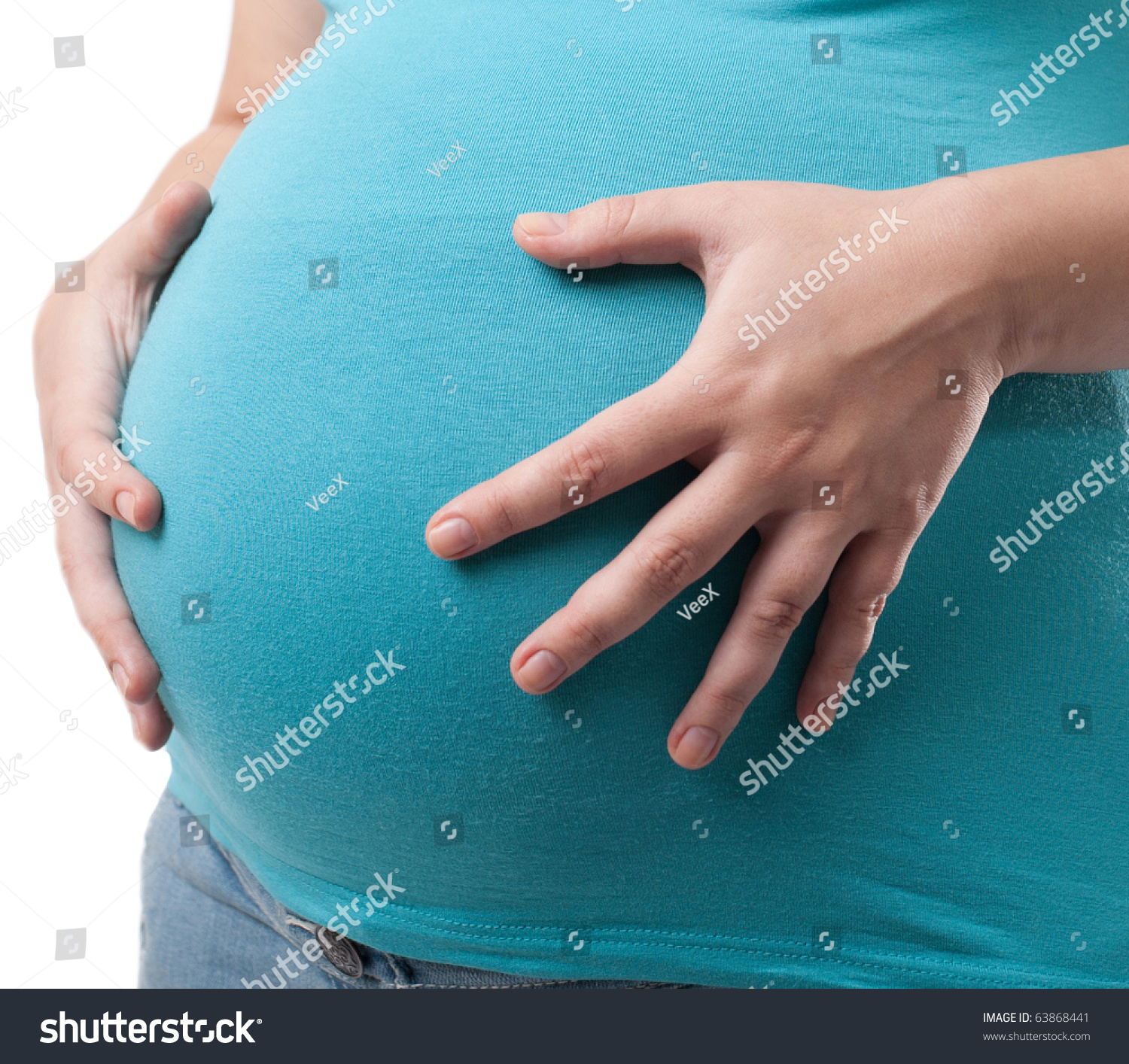 Closeup Beautiful Pregnant Belly Stock Photo Shutterstock