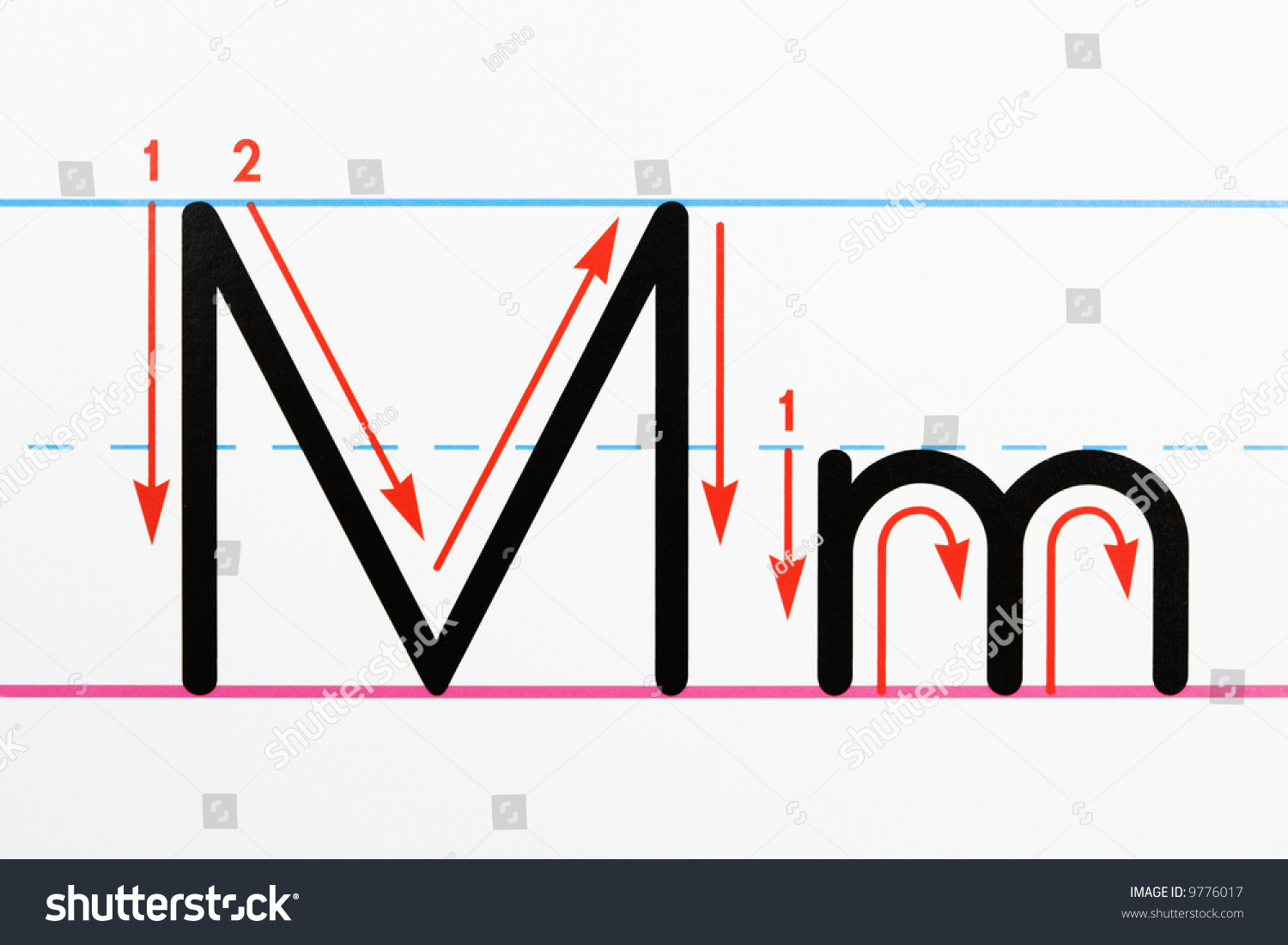 close-up-of-letter-m-handwriting-practice-page-stock-photo-9776017