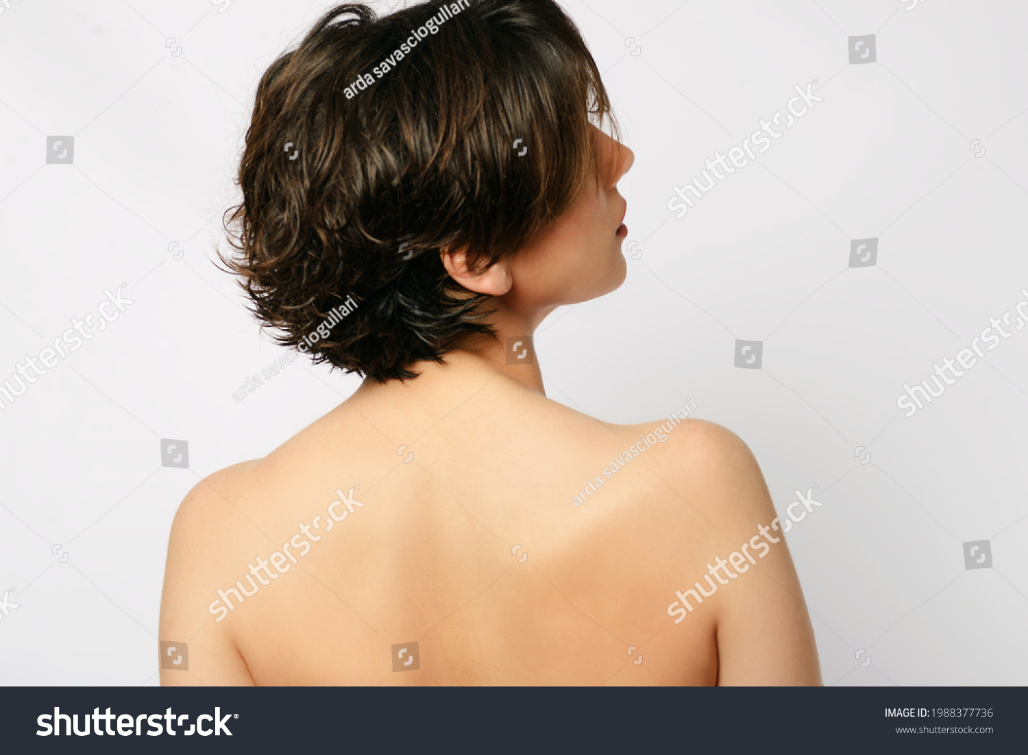 Naked Woman Short Hair 7 215 Images Photos Et Images Vectorielles De