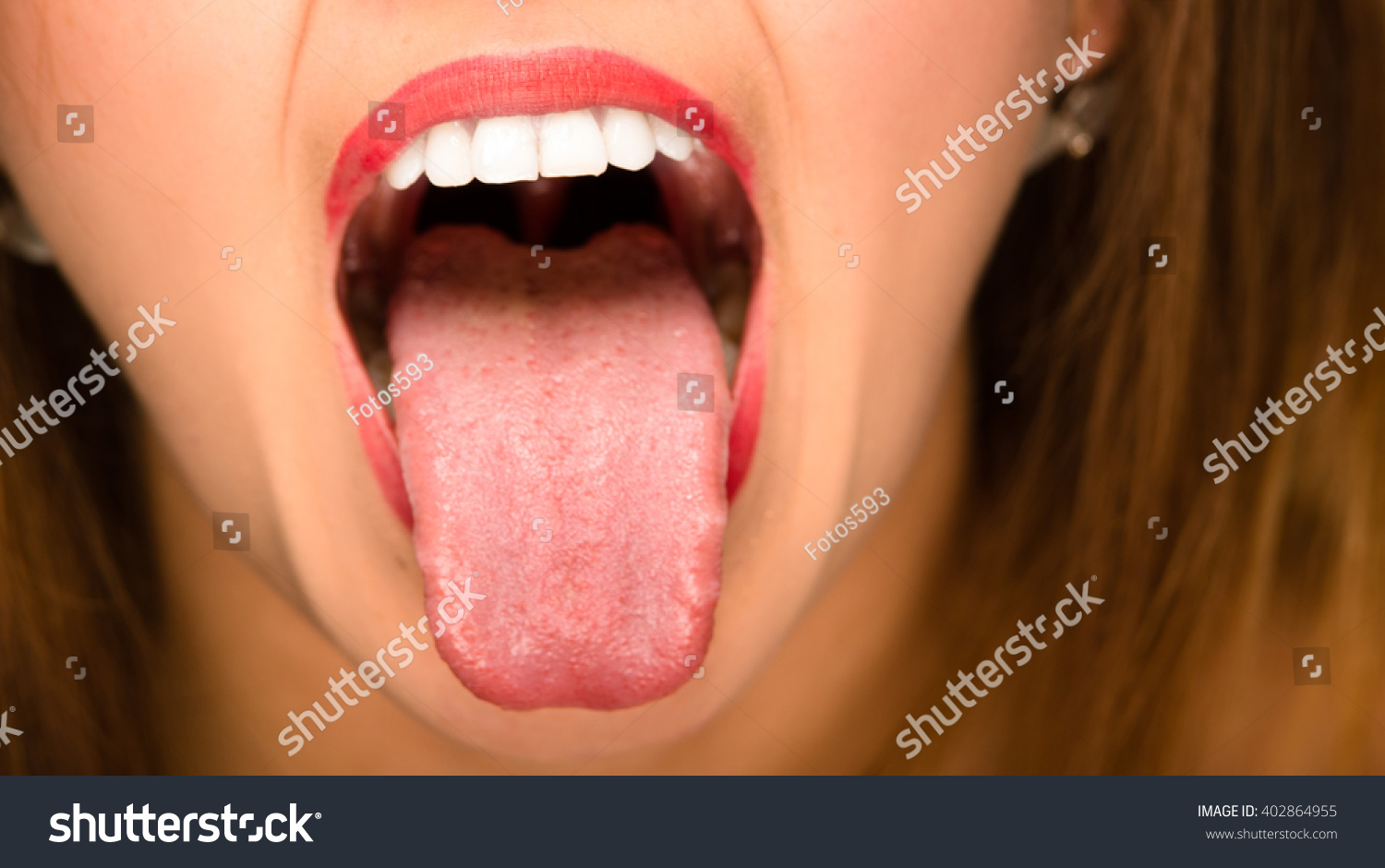 Mouth With Tongue Out 121