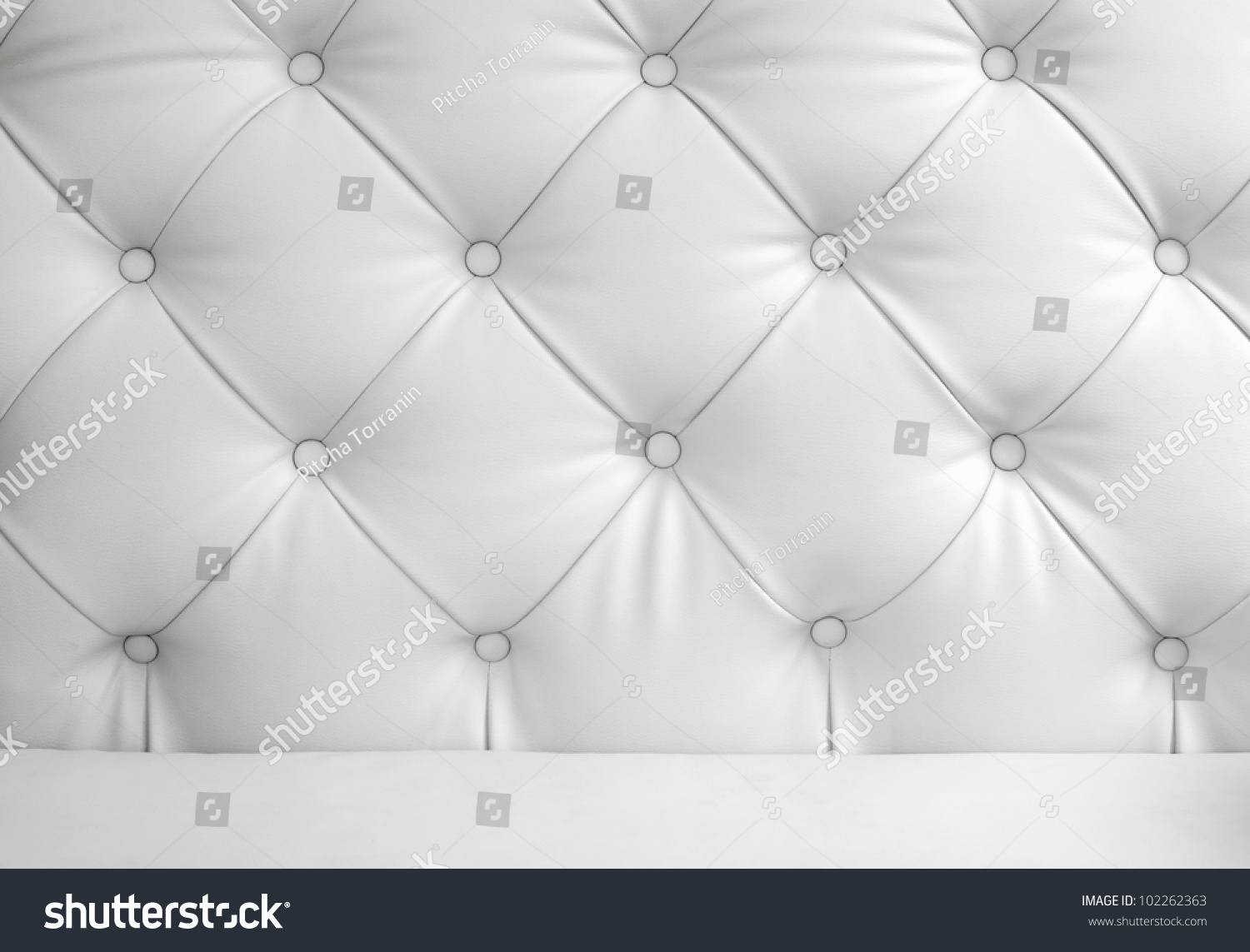 Closeup On White Leather Chair Texture Stock Photo 102262363 : Shutterstock