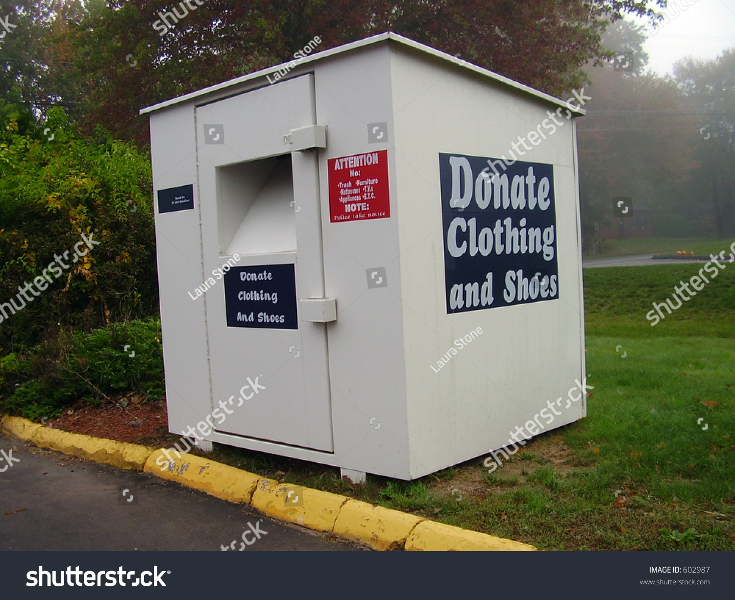 Clothing Donation Box Stock Photo 602987 Shutterstock