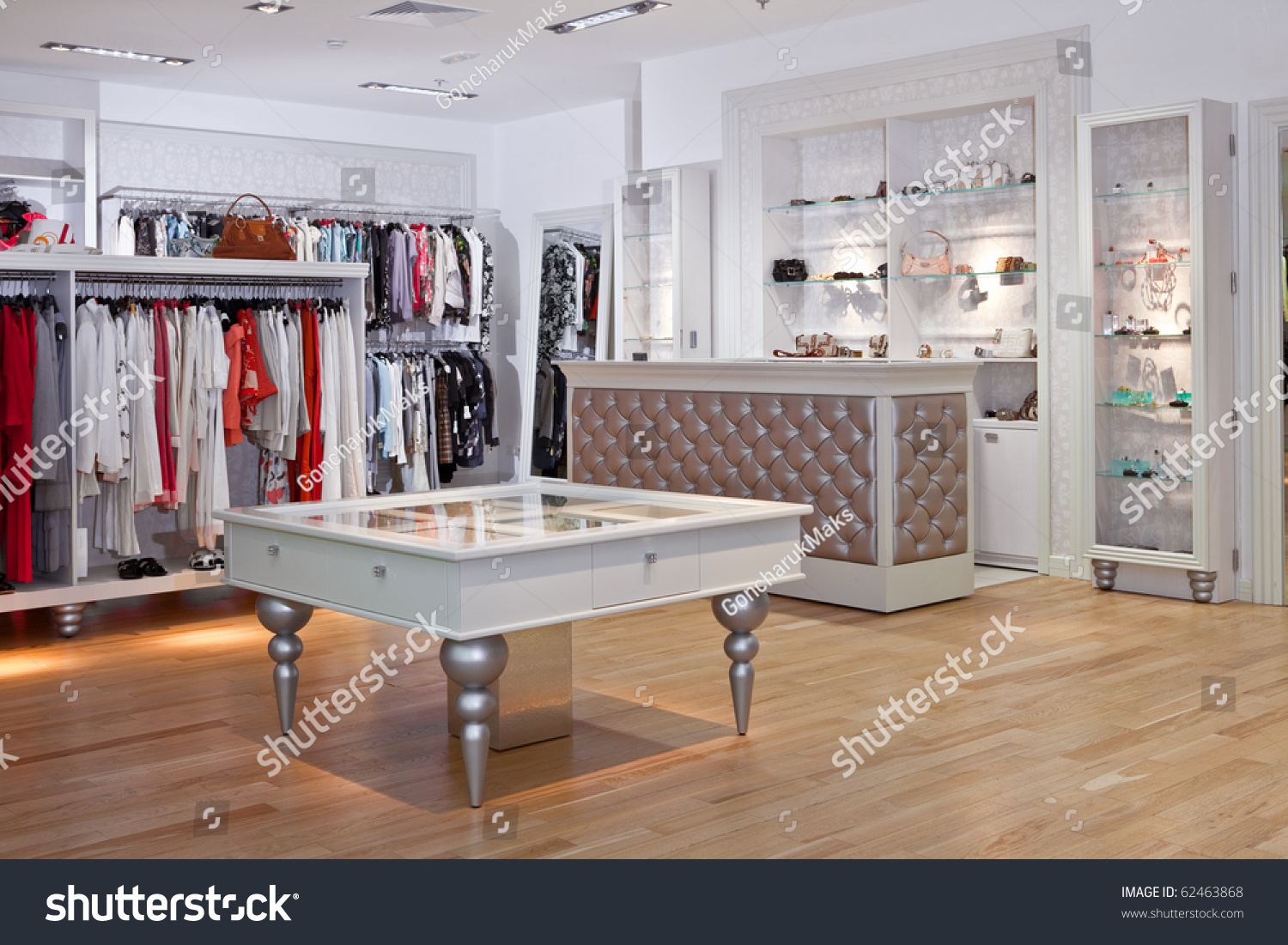Clothing Store Interior Stock Photo 62463868 - Shutterstock