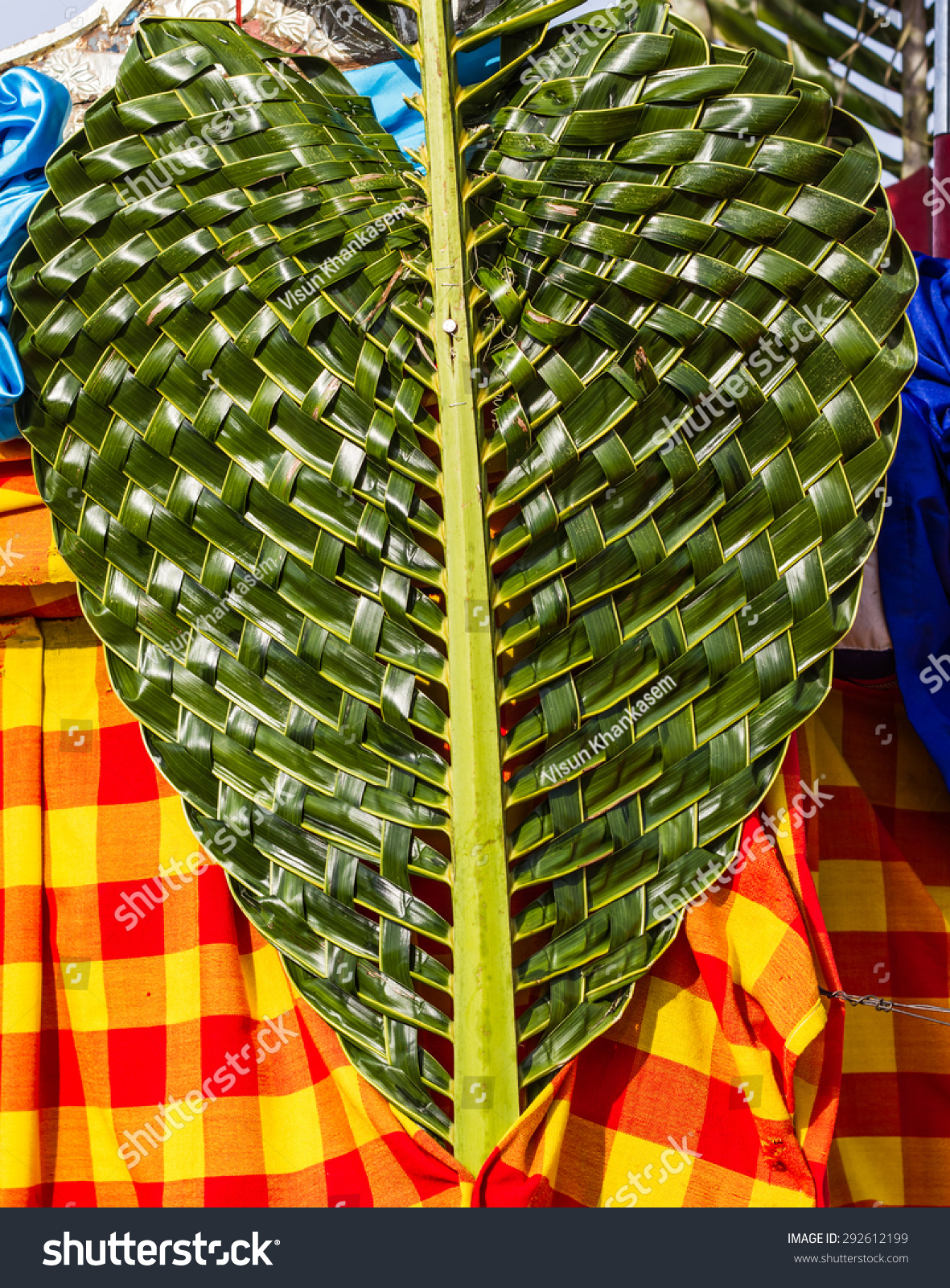 coconut-leaf-weaving-decoration-for-celebration-stock-photo-292612199