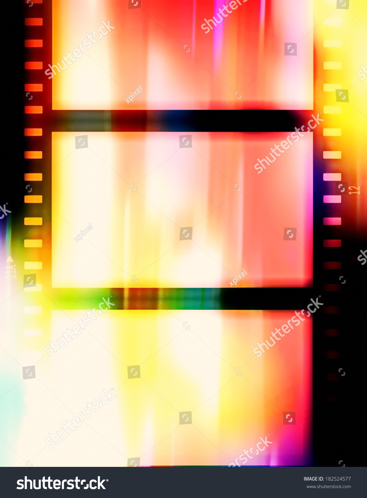 Color Film Roll Background And Texture Stock Photo 182524577 Shutterstock