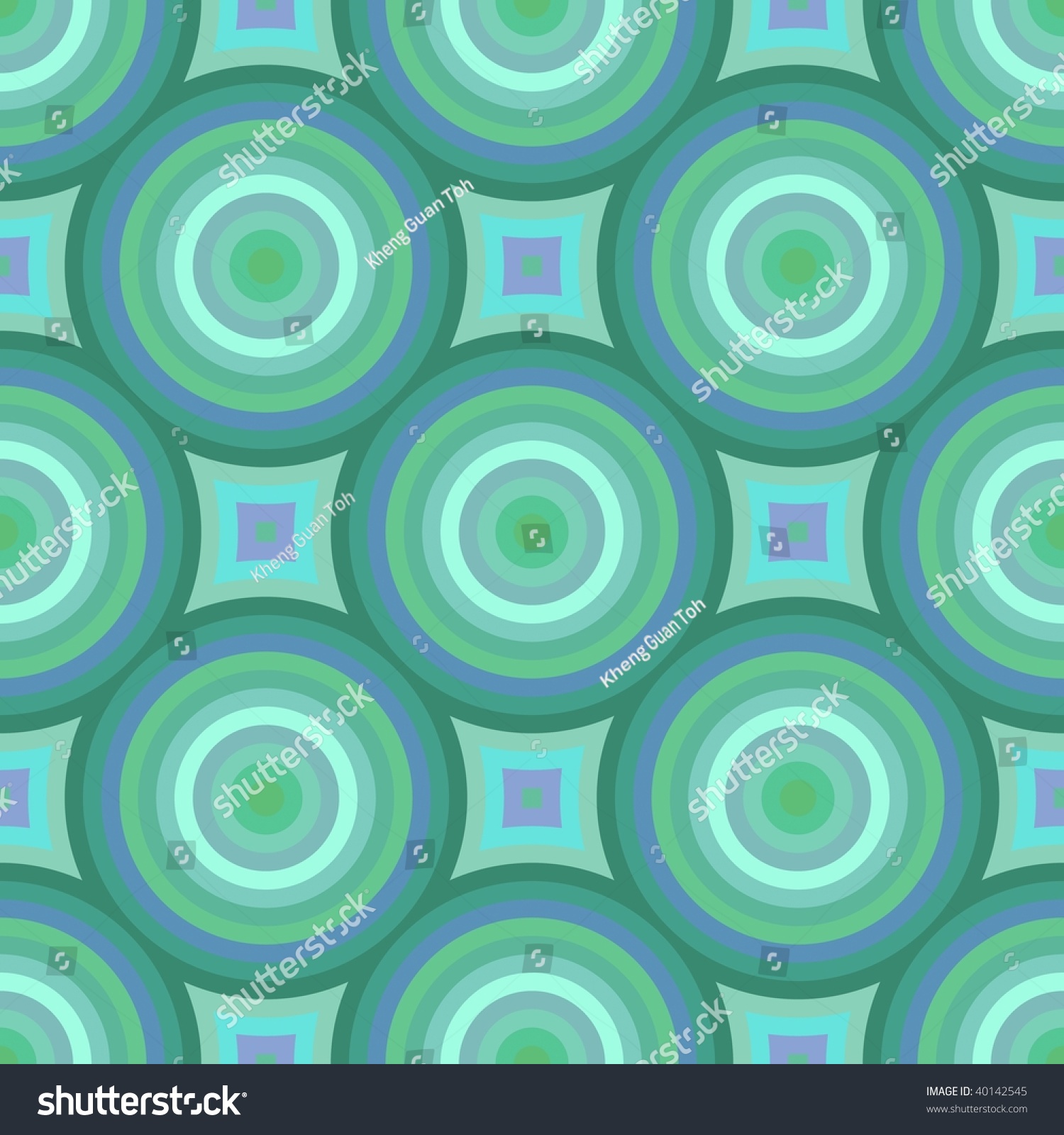 Colorful Retro Patterns Geometric Design Vintage Wallpaper Seamless