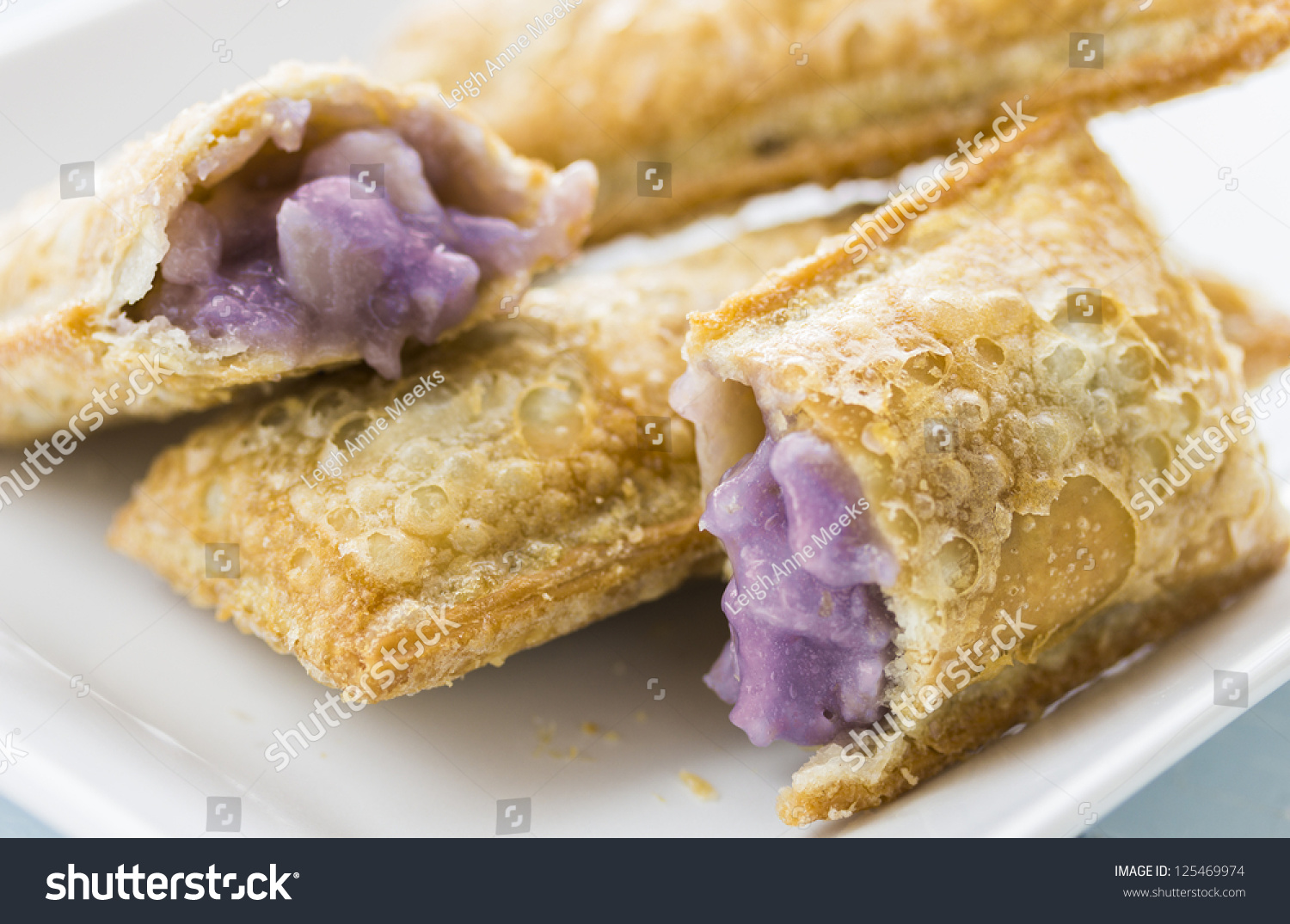 Common Hawaiian Food, Taro Turnovers Stock Photo 125469974 : Shutterstock