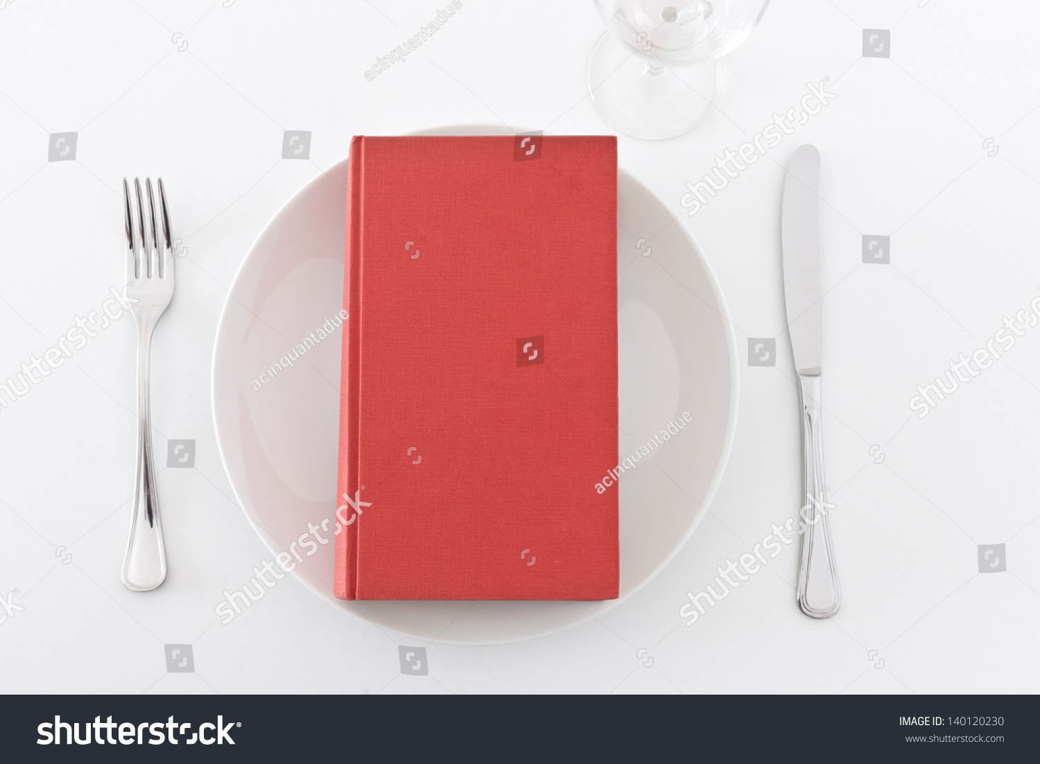 concept-image-of-a-book-as-main-course-meaning-feeding-with-culture