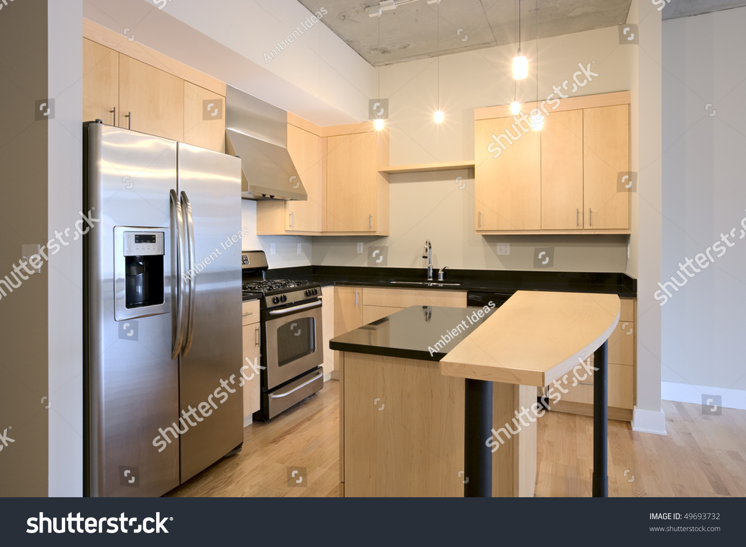 Condo Apartment Contemporary Kitchen Granite Counters, Stainless Condo Apartment Contemporary Kitchen Granite Counters, Stainless