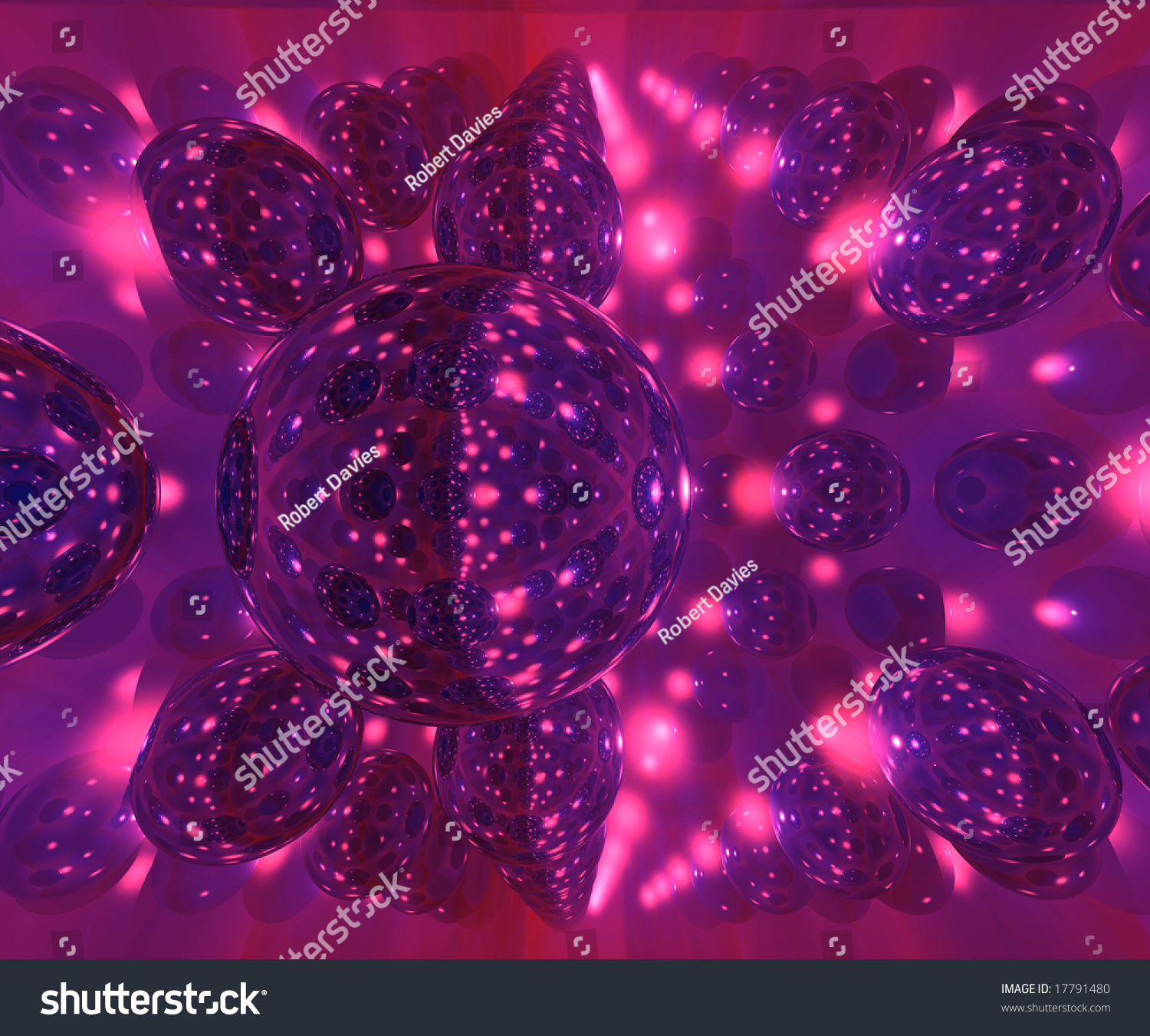 Cool Funky Pink Modern Abstract Background Stock Illustration 17791480