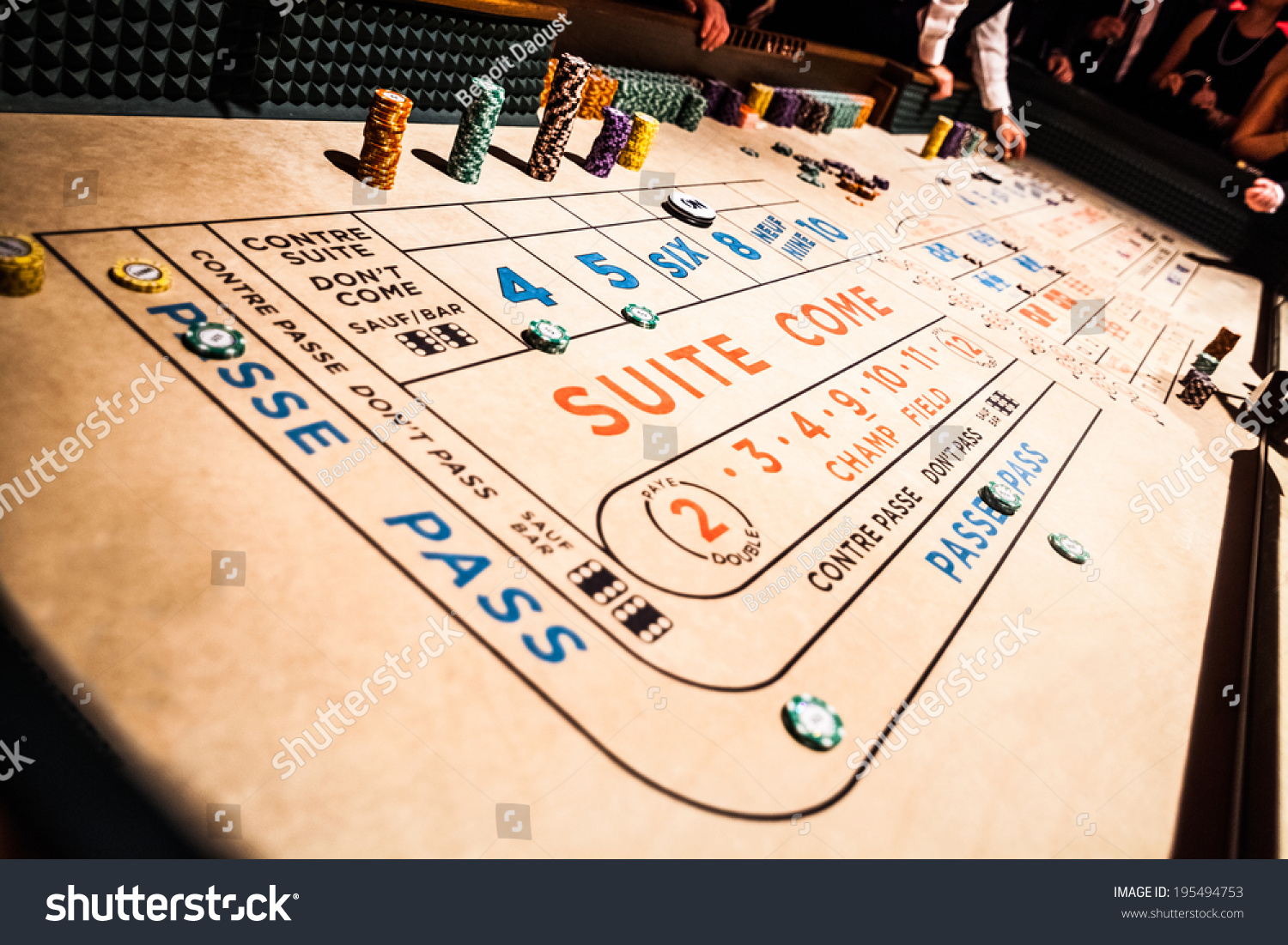 Craps game jargon