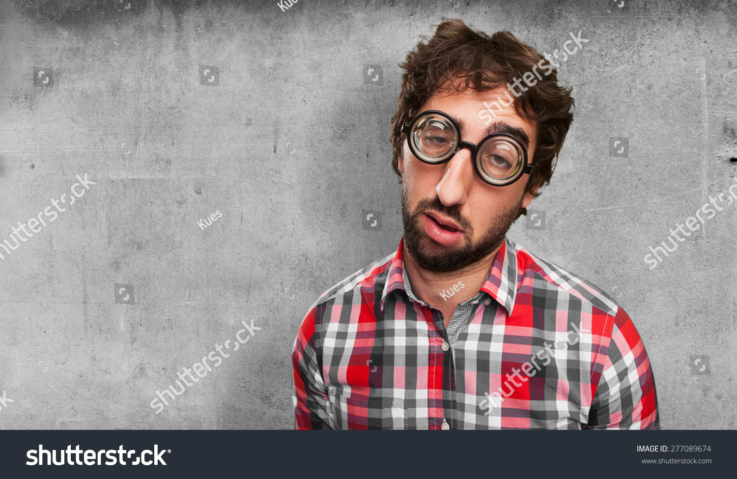 Crazy Boring Man Stock Photo 277089674 Shutterstock