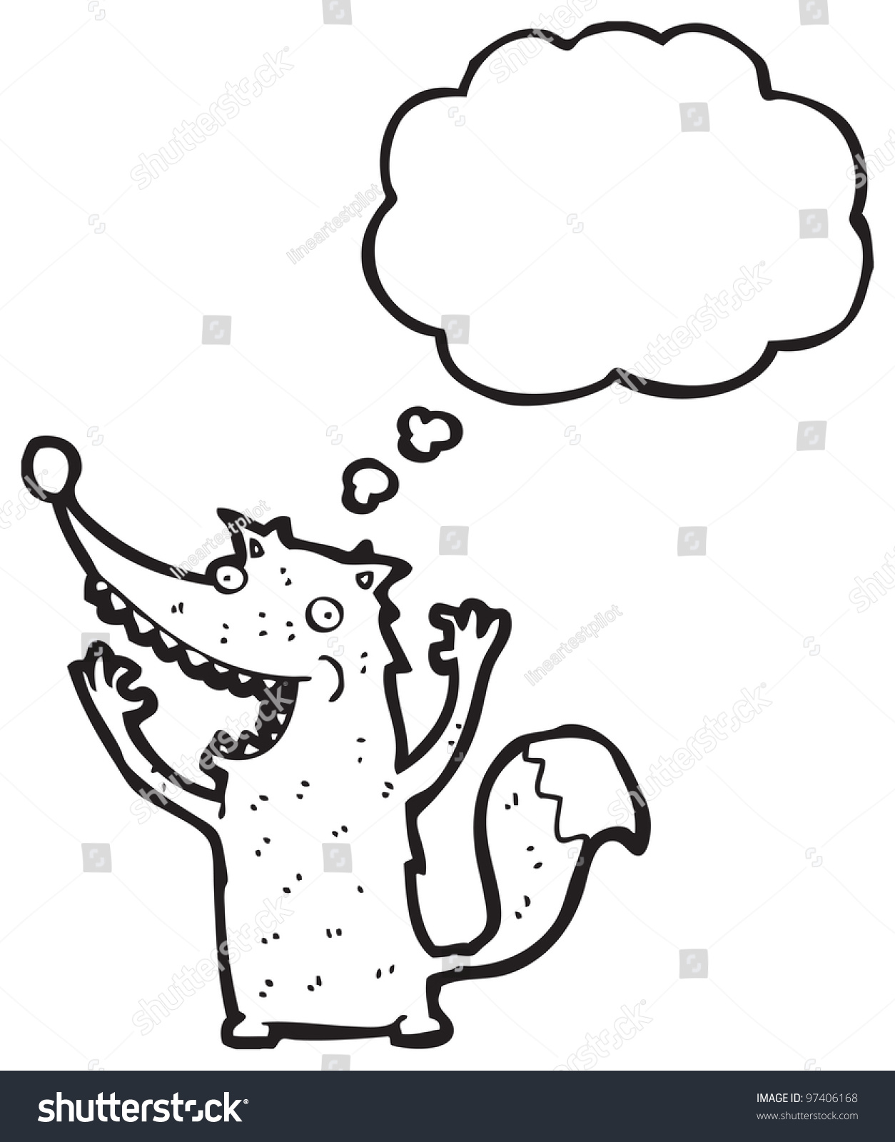 crazy wolf cartoon crazy wolf cartoon
