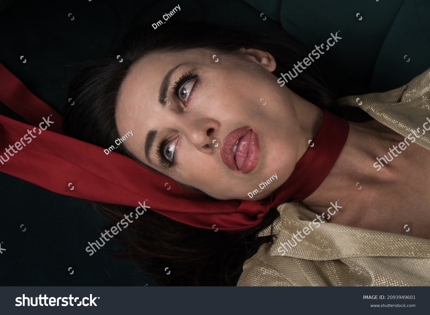 Crime Scene Strangled Business Woman Imitation库存照片2093949601 Shutterstock