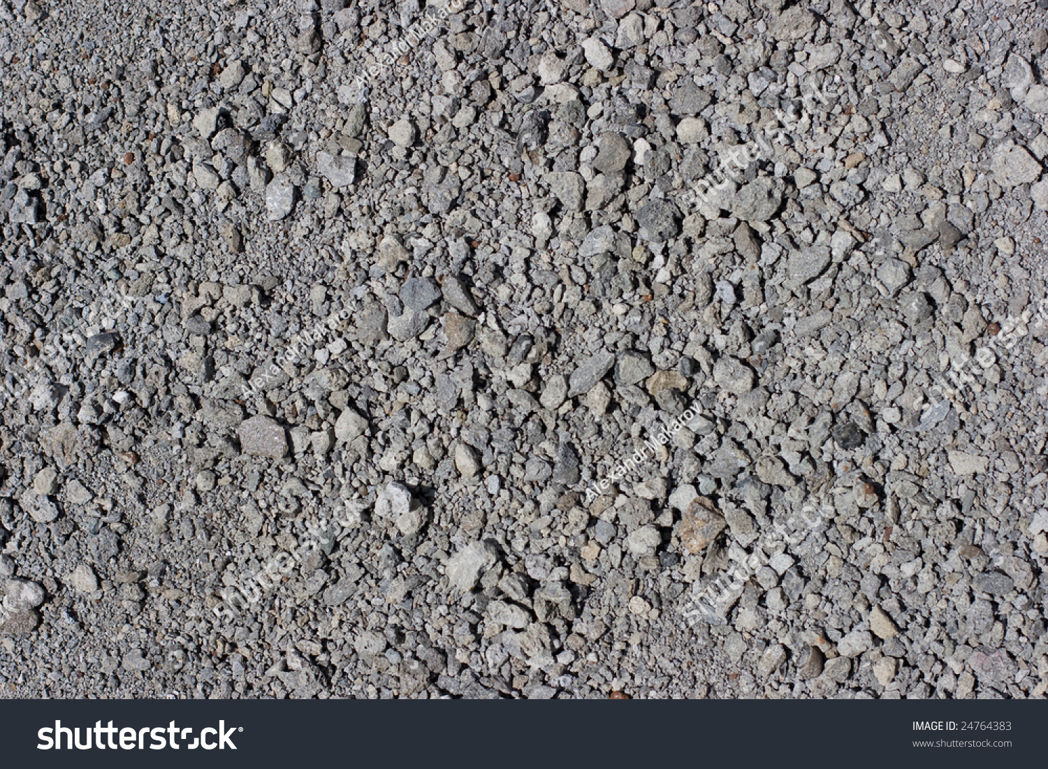 Crushed Stone Texture Background Grey Stock Photo 24764383 : Shutterstock