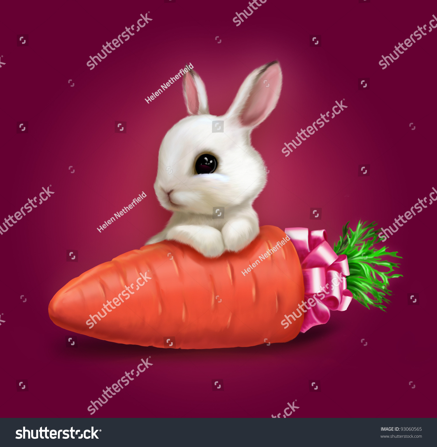 stock-photo-cute-bunny-rabbit-with-carro