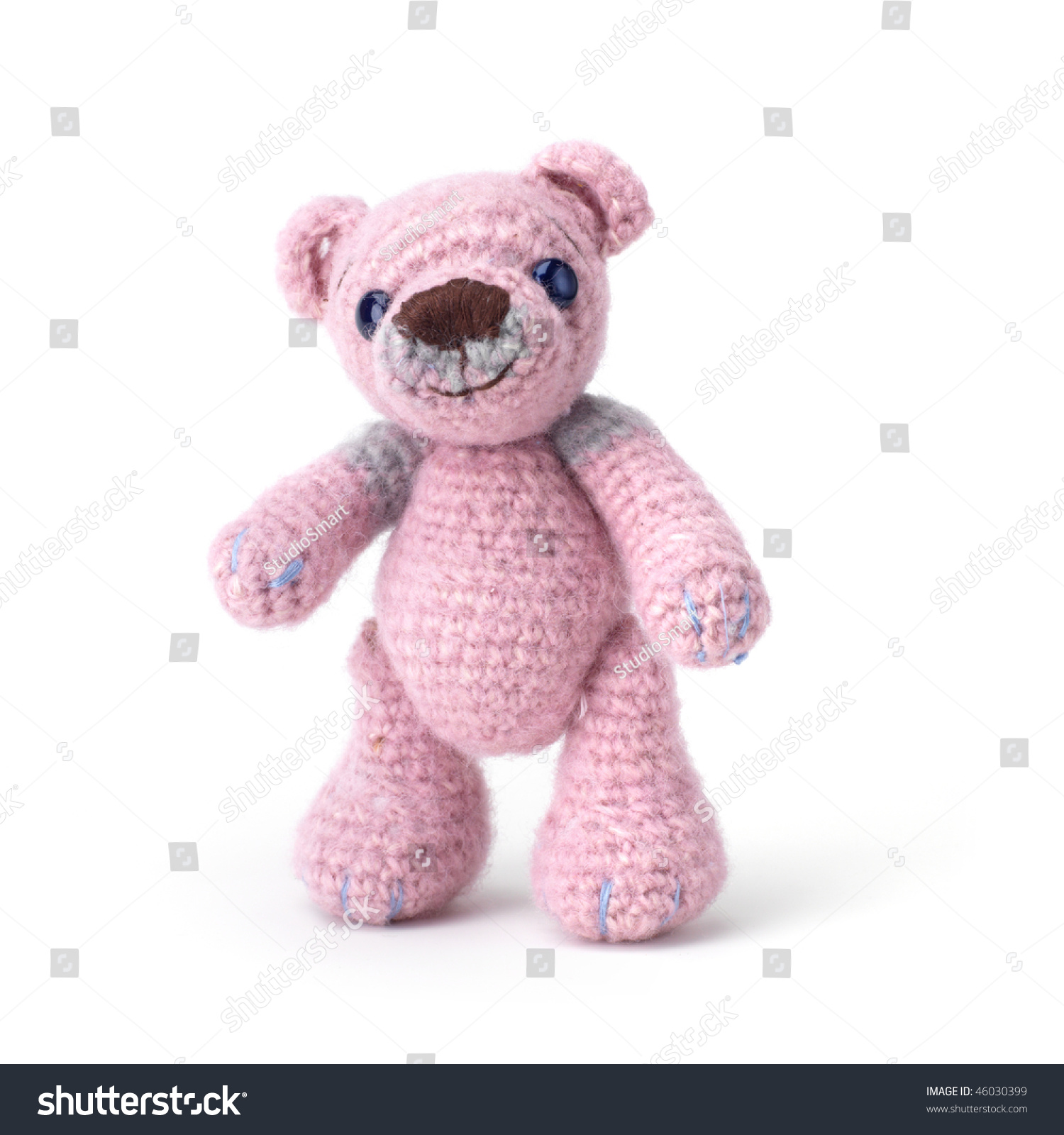 cute girl with teddy