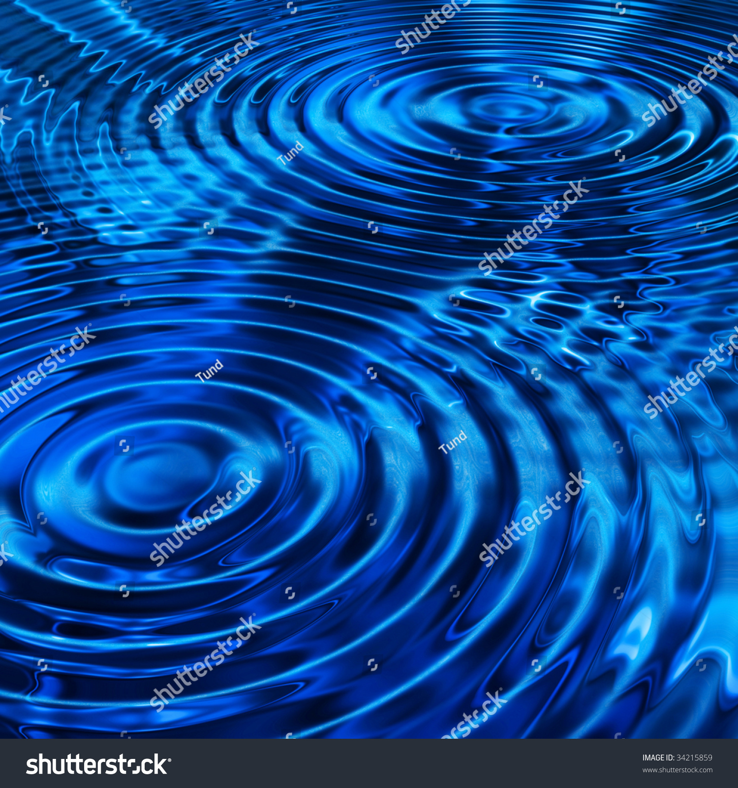 Dark Blue Water Ripples Stock Photo 34215859 Shutterstock