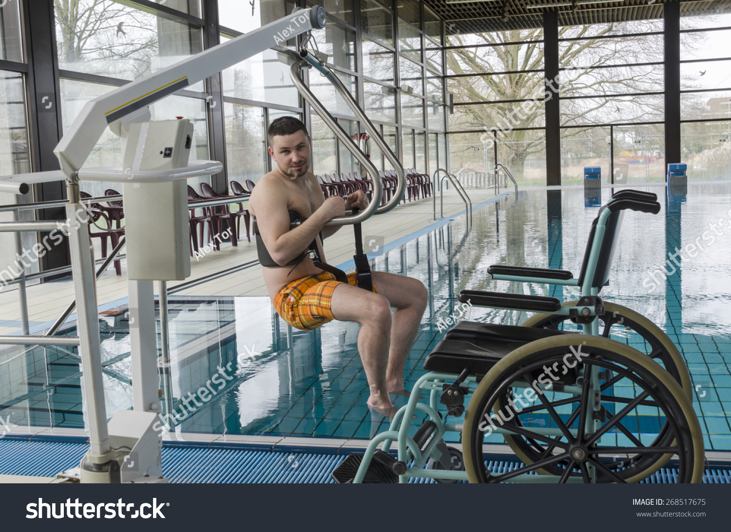muscular amazon sexy nude from Robin naked people in wheelchairs