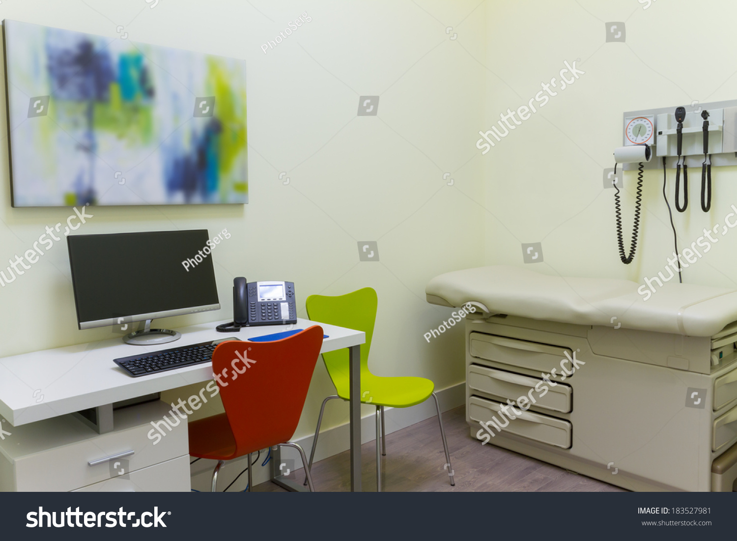 Doctor Office Interior Design Stock Photo 183527981 ...