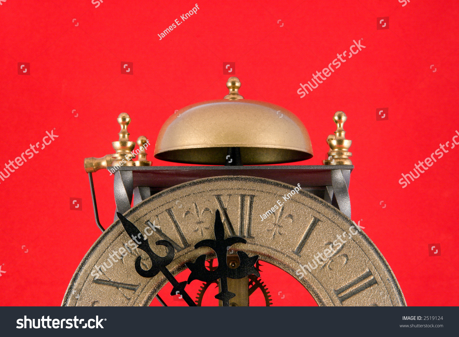Doomsday Clock At Its Current Setting Of Seven Minutes Until Midnight. Stock Photo ...1500 x 1101