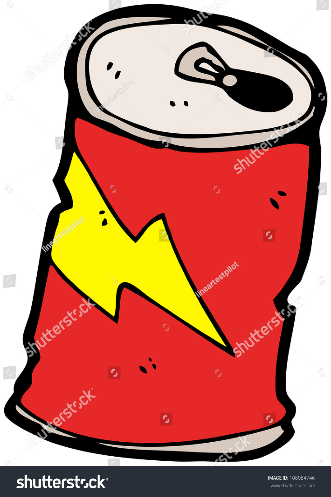 Drinks Can Cartoon Stock Photo 108084746 : Shutterstock