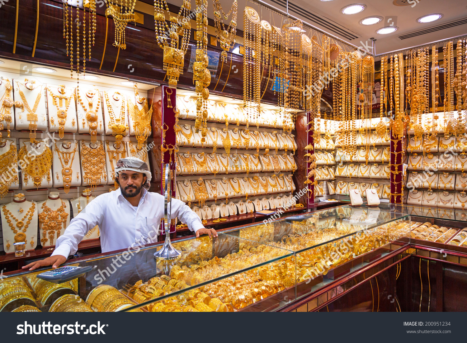 Dubai Uae March Gold On Stock Photo Shutterstock