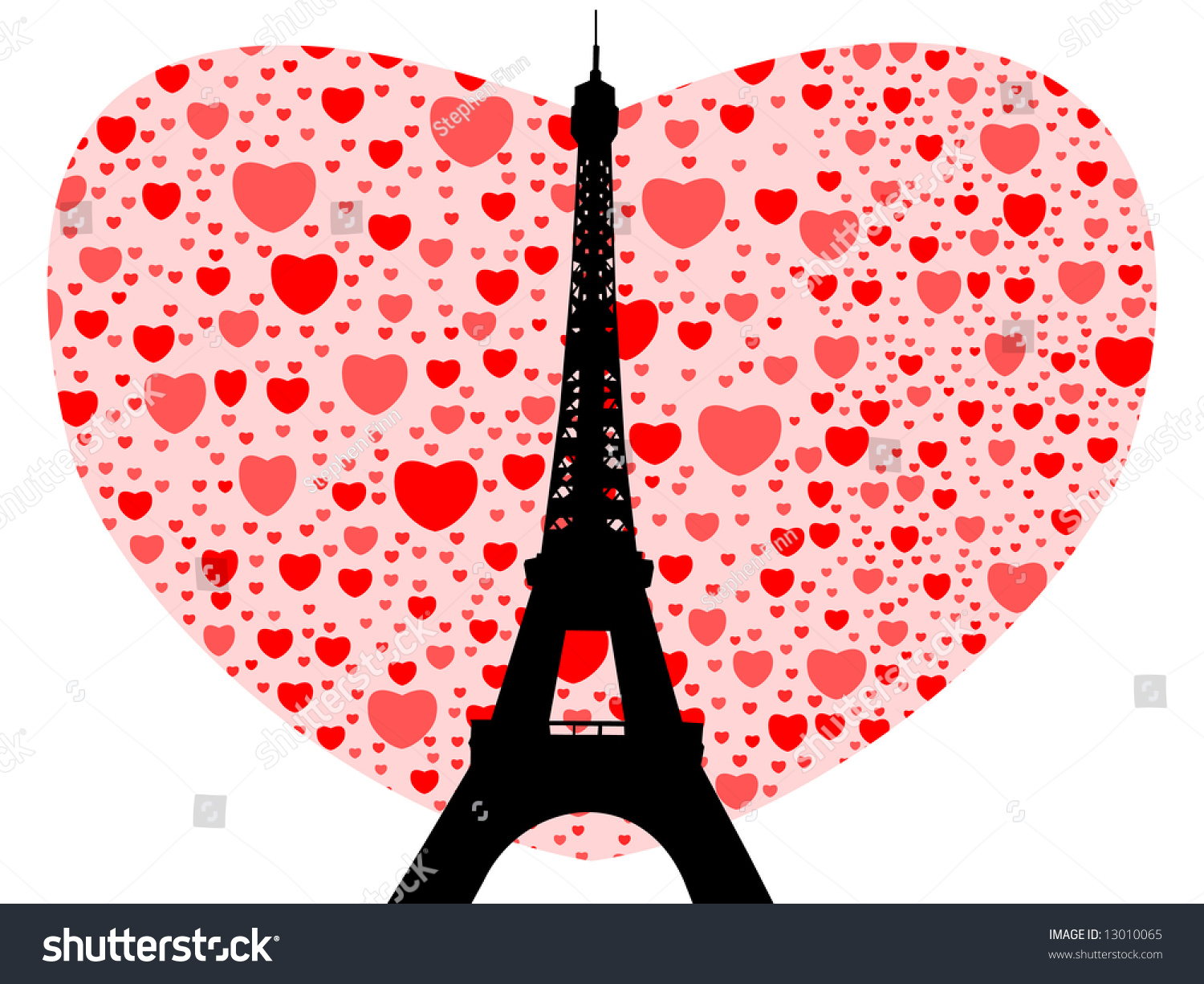 valentines day eiffel tower