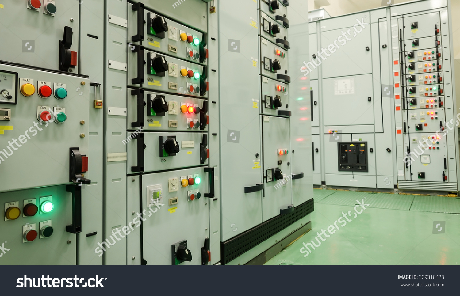 electrical energy substation in a power plant electrical energy substation in a power plant