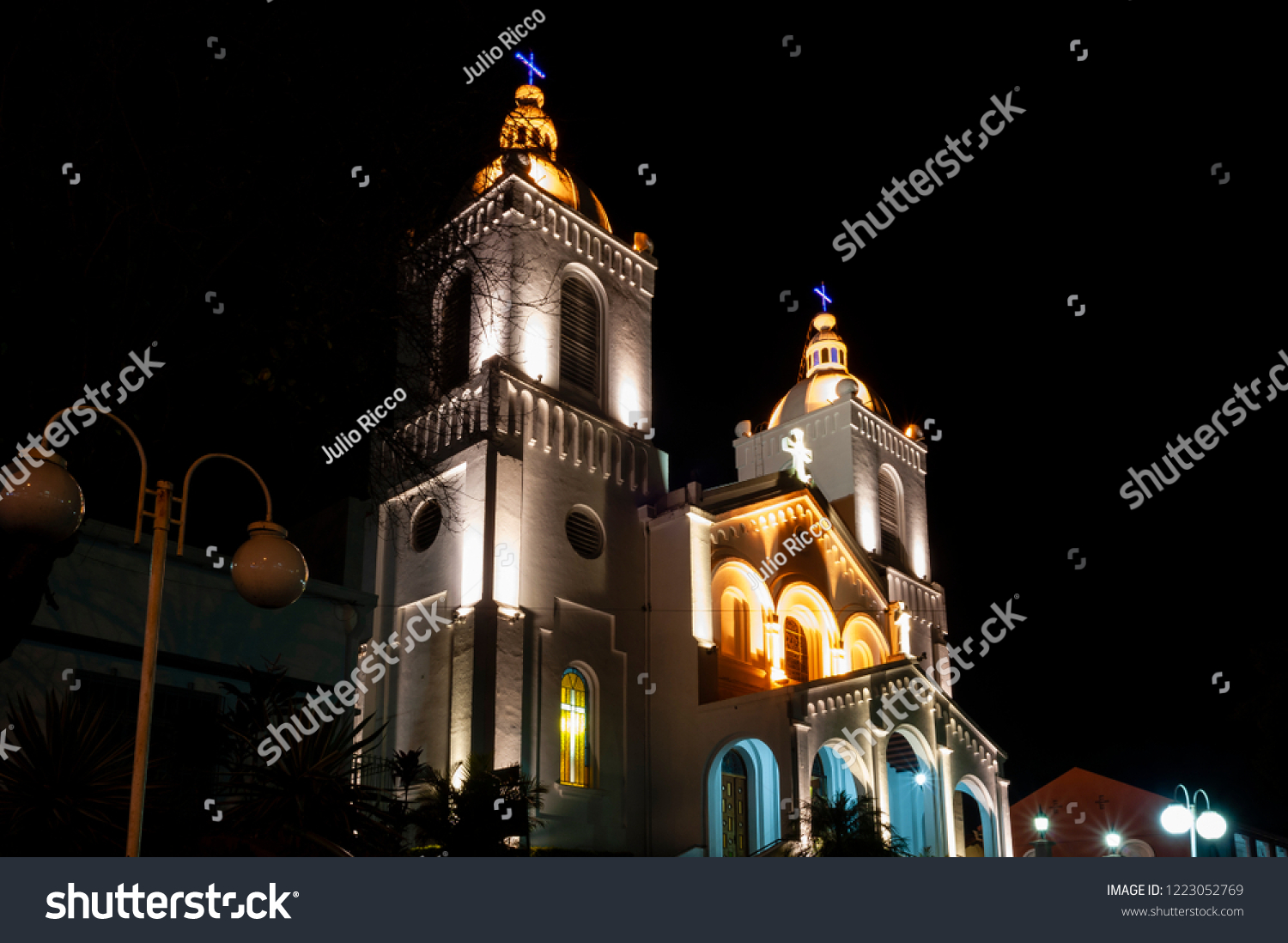 071318 Catedral De Juan L Paraguay Stock Photo 1223052769 Shutterstock