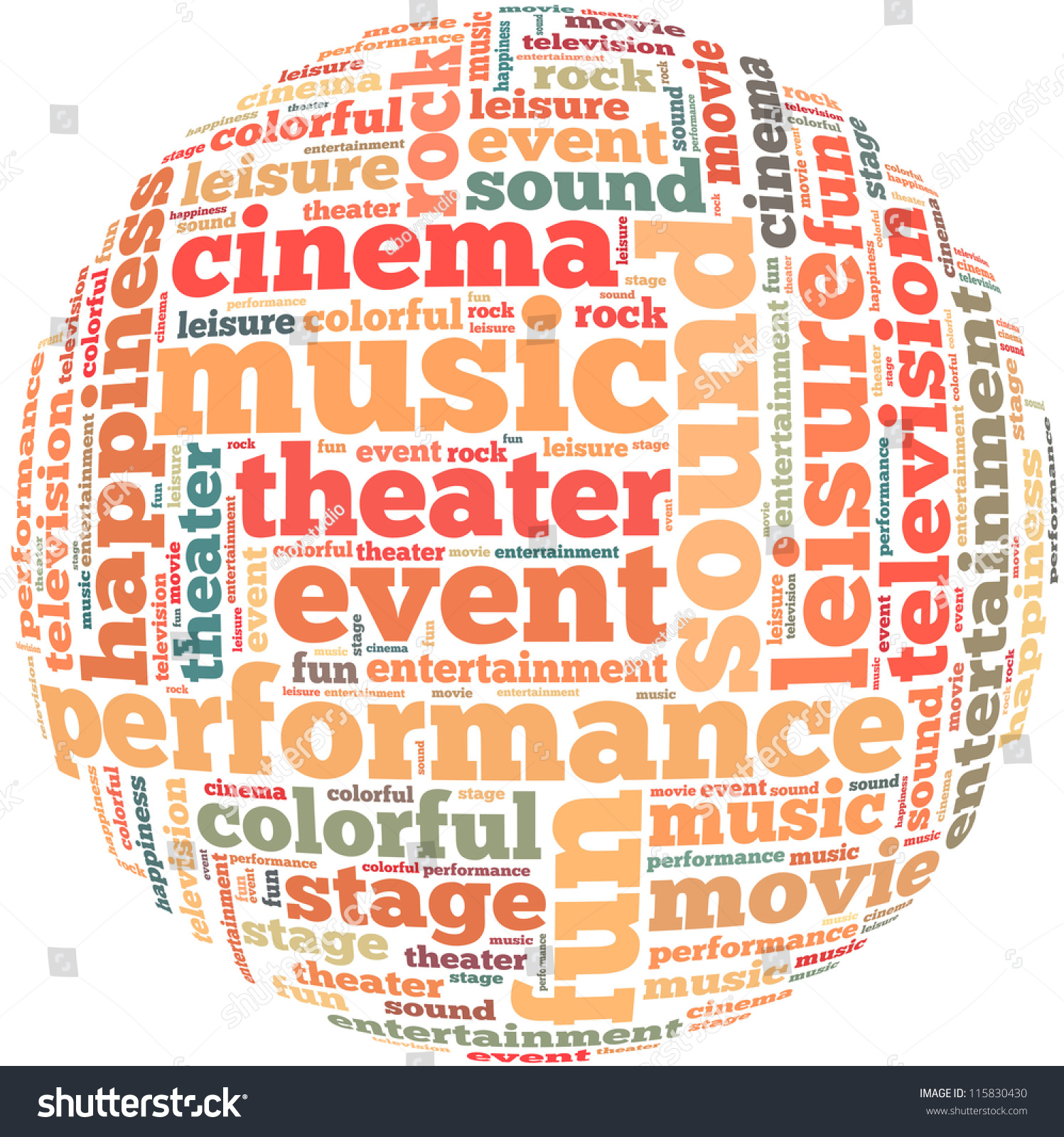 entertainment-infotext-graphics-arrangement-concept-on-stock