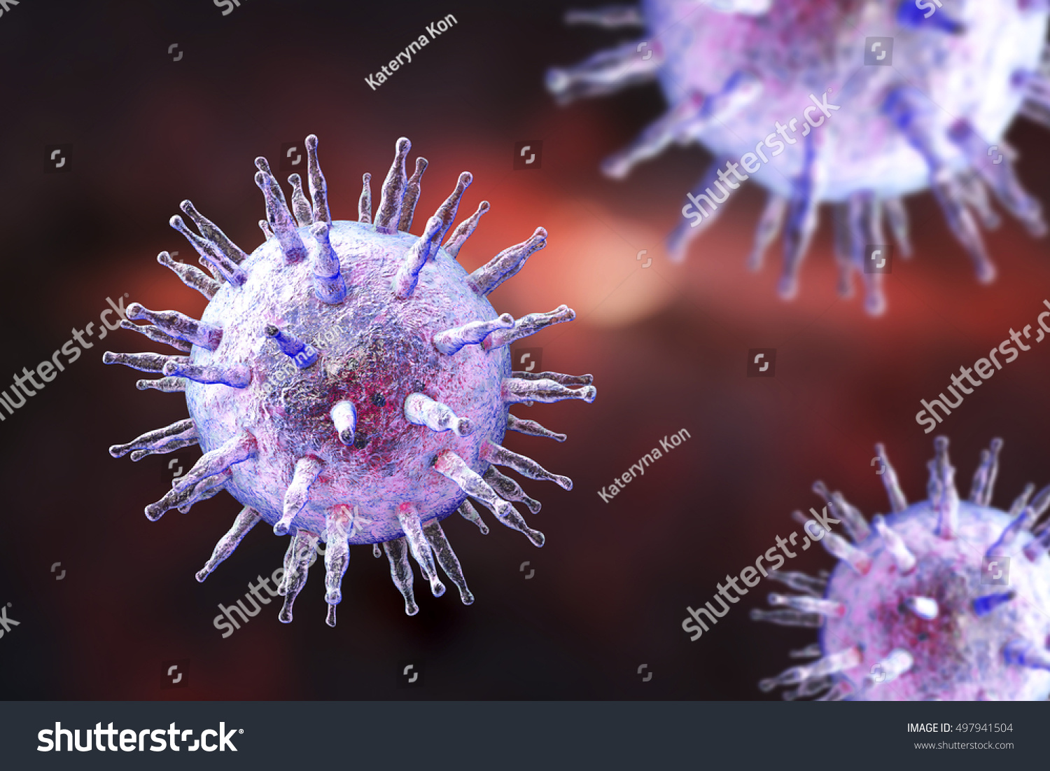Epstein-Barr virus EBV a herpes virus which causes infectious mononucleosis and Burkitt's lymphoma on colorful background 3D illustration Epstein-Barr virus EBV a herpes virus which causes infectious mononucleosis and Burkitt's lymphoma on colorful background 3D illustration