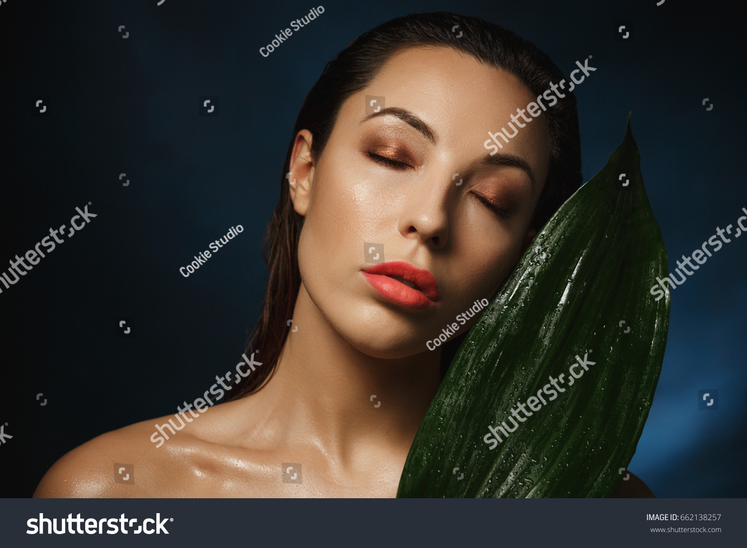 Exotic Style Fashion Photography Naked Woman Stock Photo Shutterstock