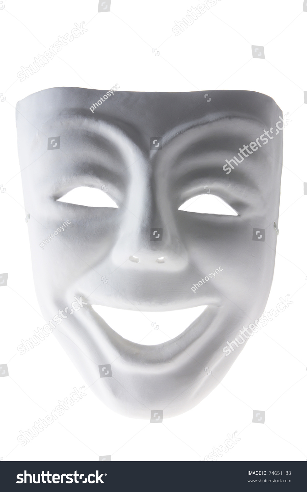Face Mask On White Background Stock Photo 74651188 : Shutterstock