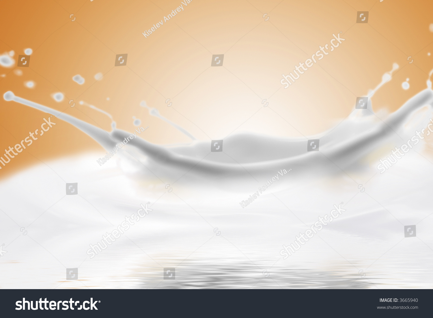 Fantastical Milk Background Drops Waves Splashes Stock Photo