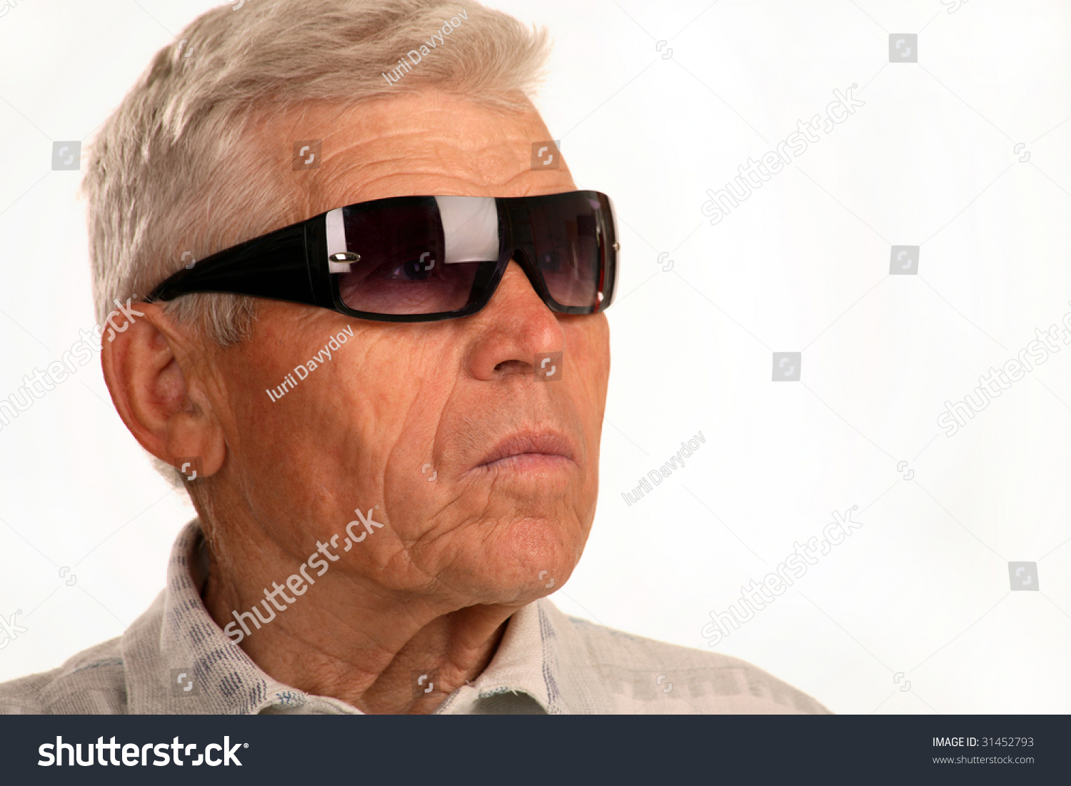 Fashion Grandfather In Glasses Stock Photo 31452793 : Shutterstock