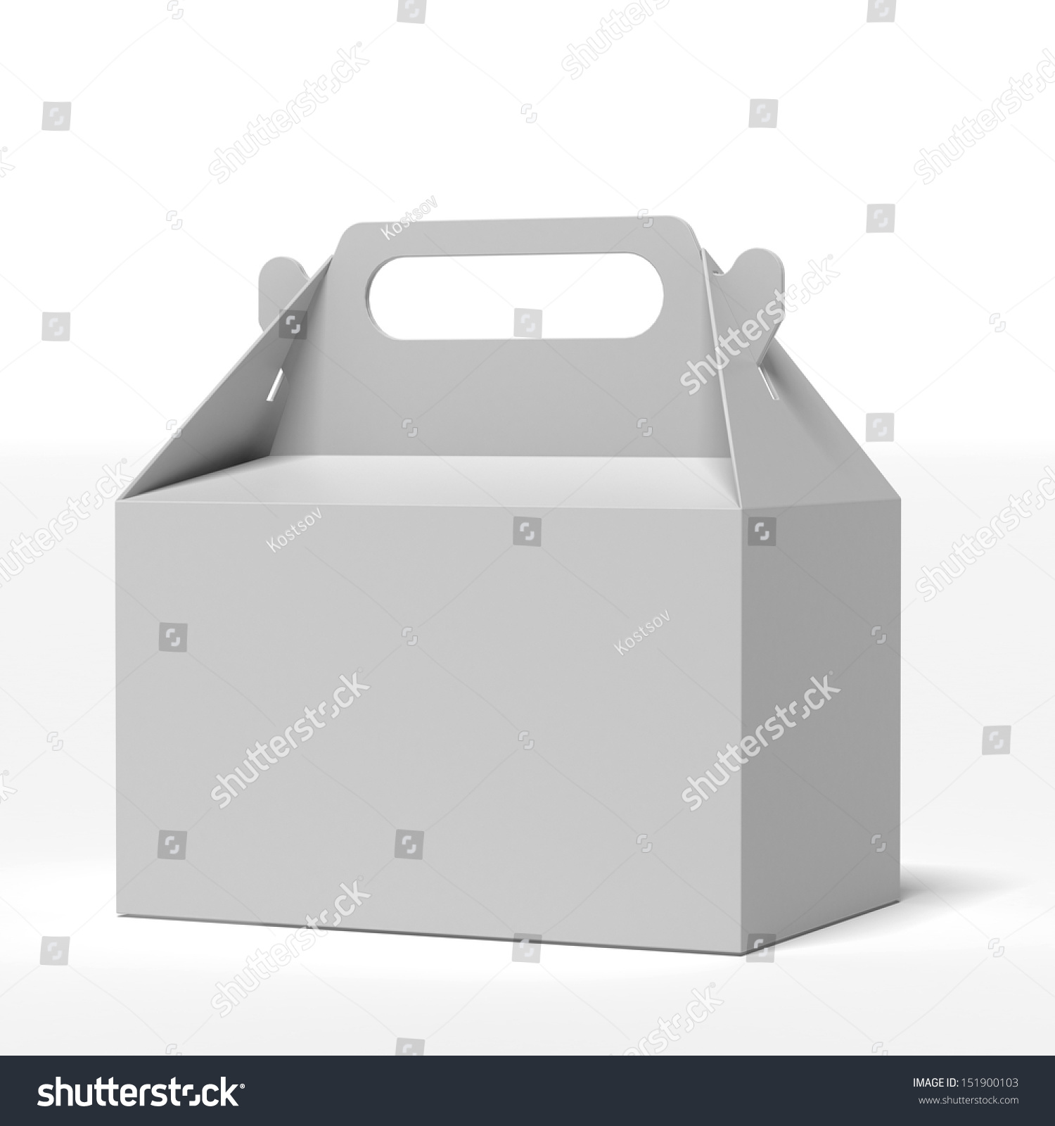 Chinese Take Out Box Template
