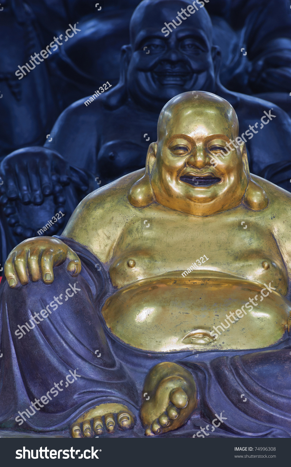 Fat Buddha. Stock Photo 74996308 : Shutterstock